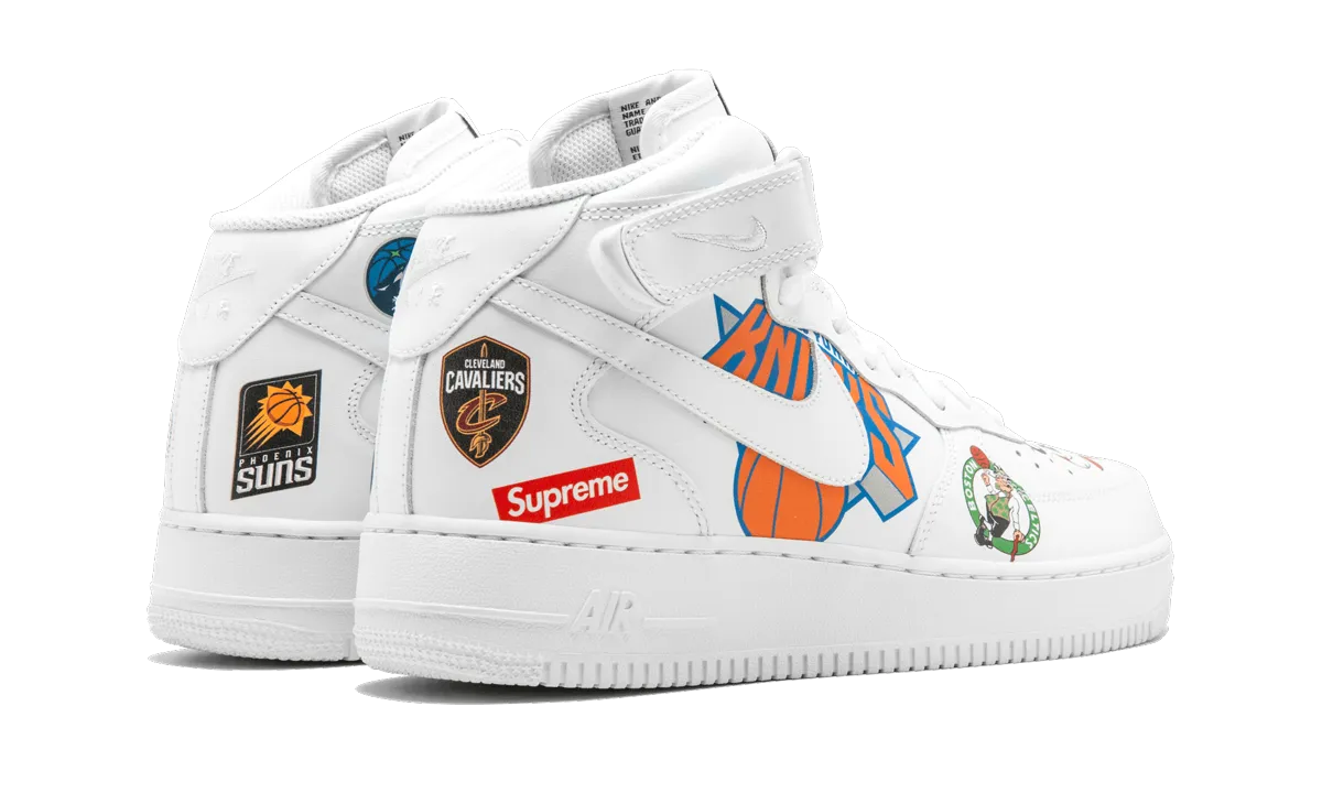 Air Force 1 MID 07 / Supreme "NBA" Shockproof