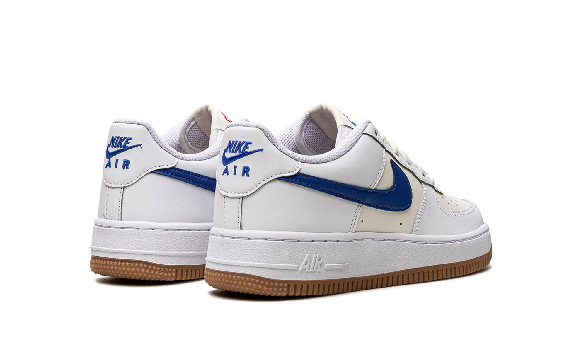 Air Force 1 Low GS "White Game Royal" Breathable Linings