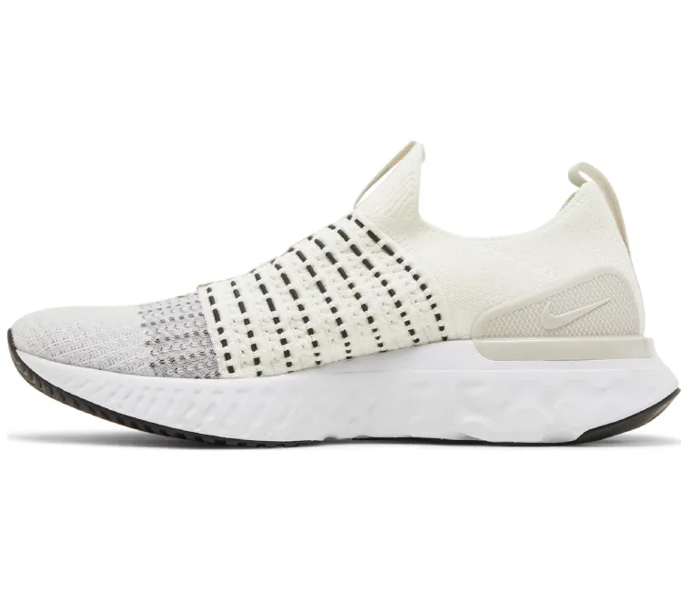 Performance Support Comfortable Back Men's Nike React Phantom Run FK 2 (Sail/Light Bone)
