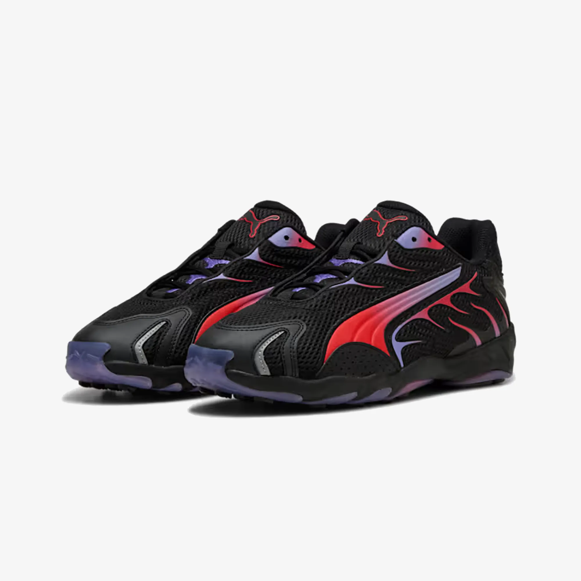 Modern PUMA | INHALE LIGHTWEIGHT CASUAL { PUMA BLACK/RED