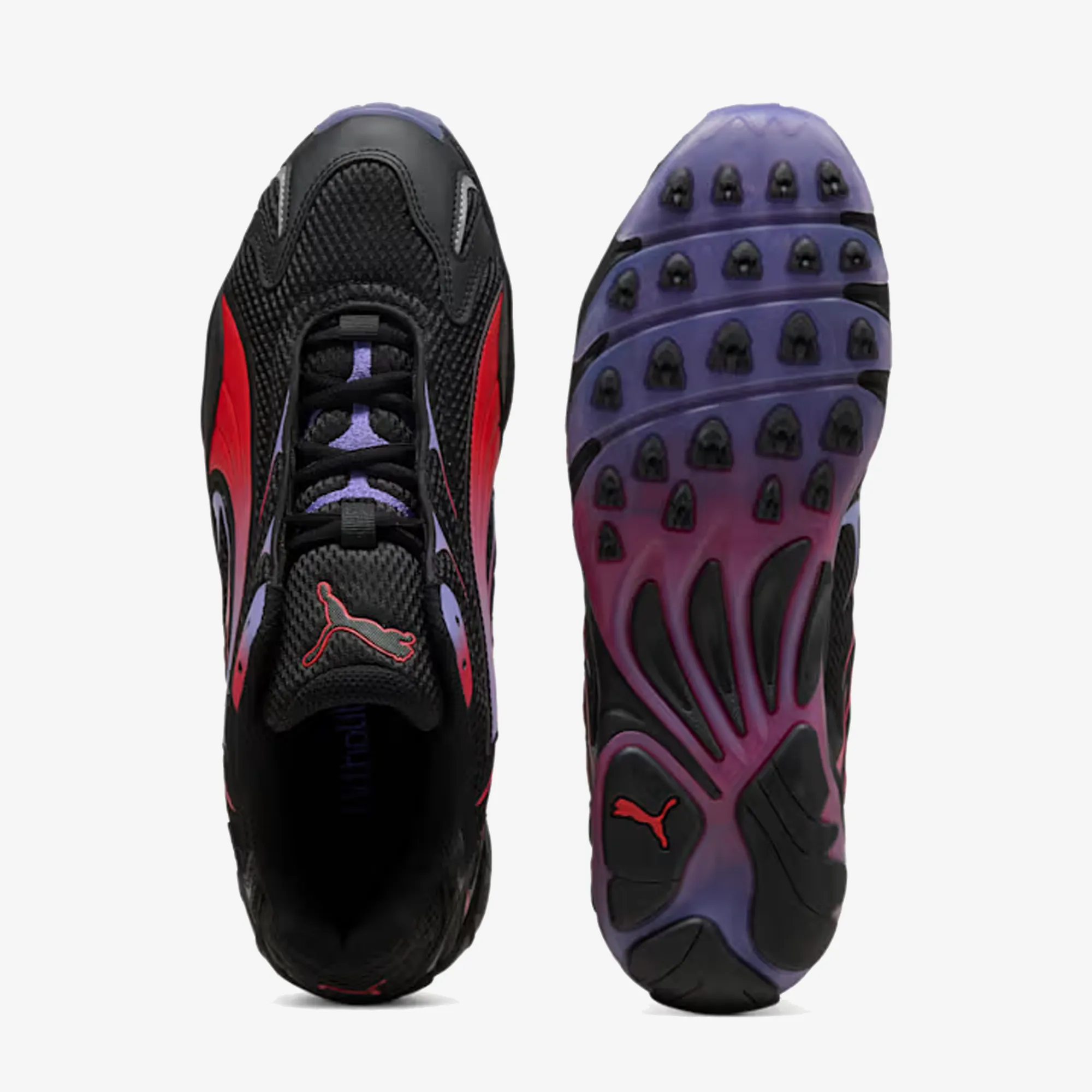 Fit Anywhere PUMA | INHALE LIGHTWEIGHT CASUAL { PUMA BLACK/RED