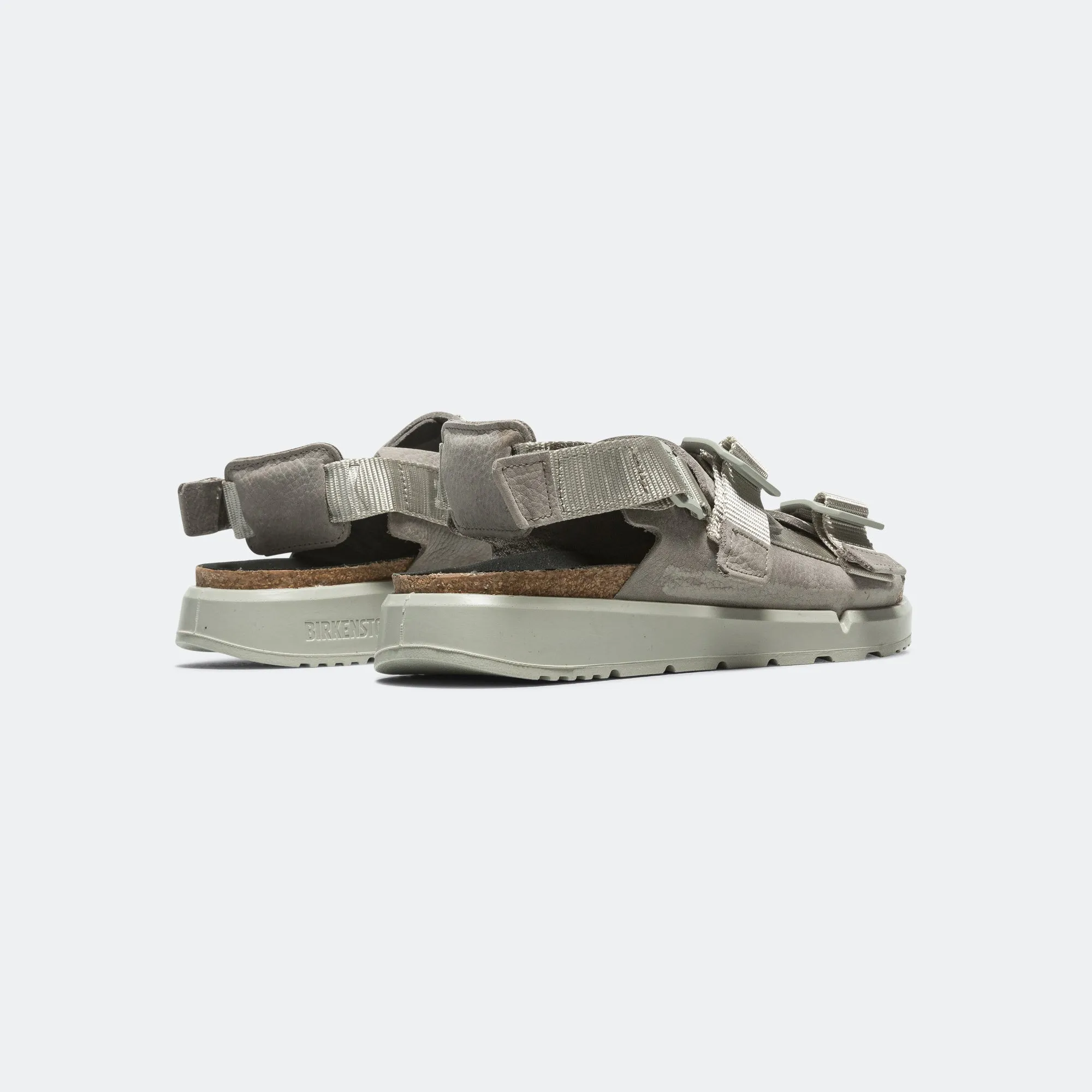 Shinjuku - Mineral Grey Nubuck Leather/textile Carry Light All weather