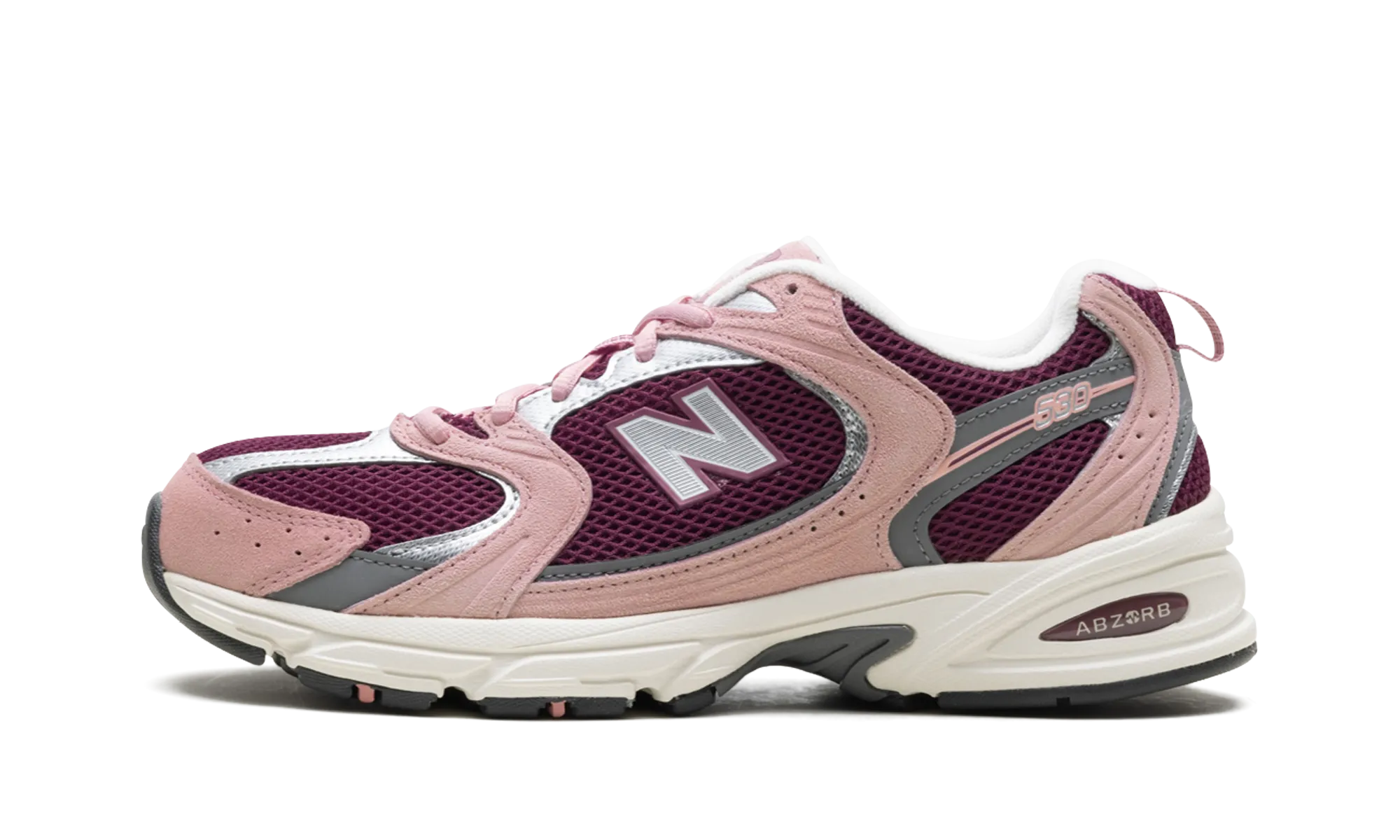 carbon - plate running shoes 530 "Pink Moon Burgundy"