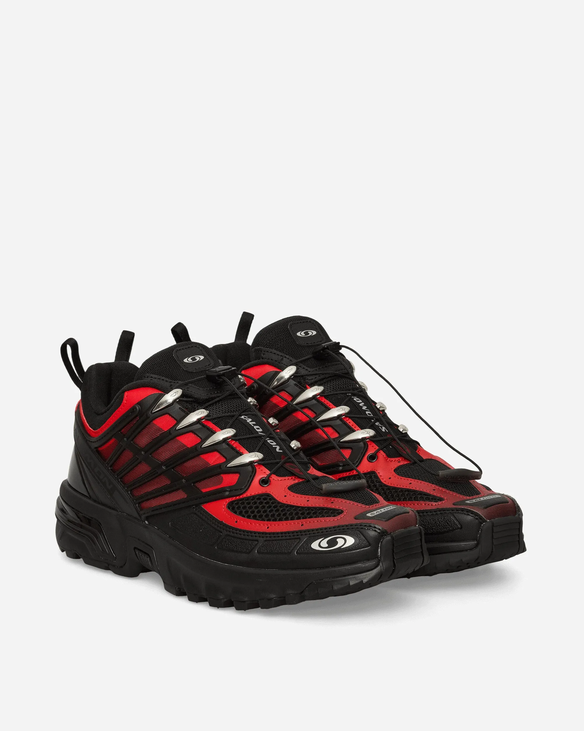 Flexible Neutral Style ACS Pro Sneakers Black / Flame Scarlet / Silver