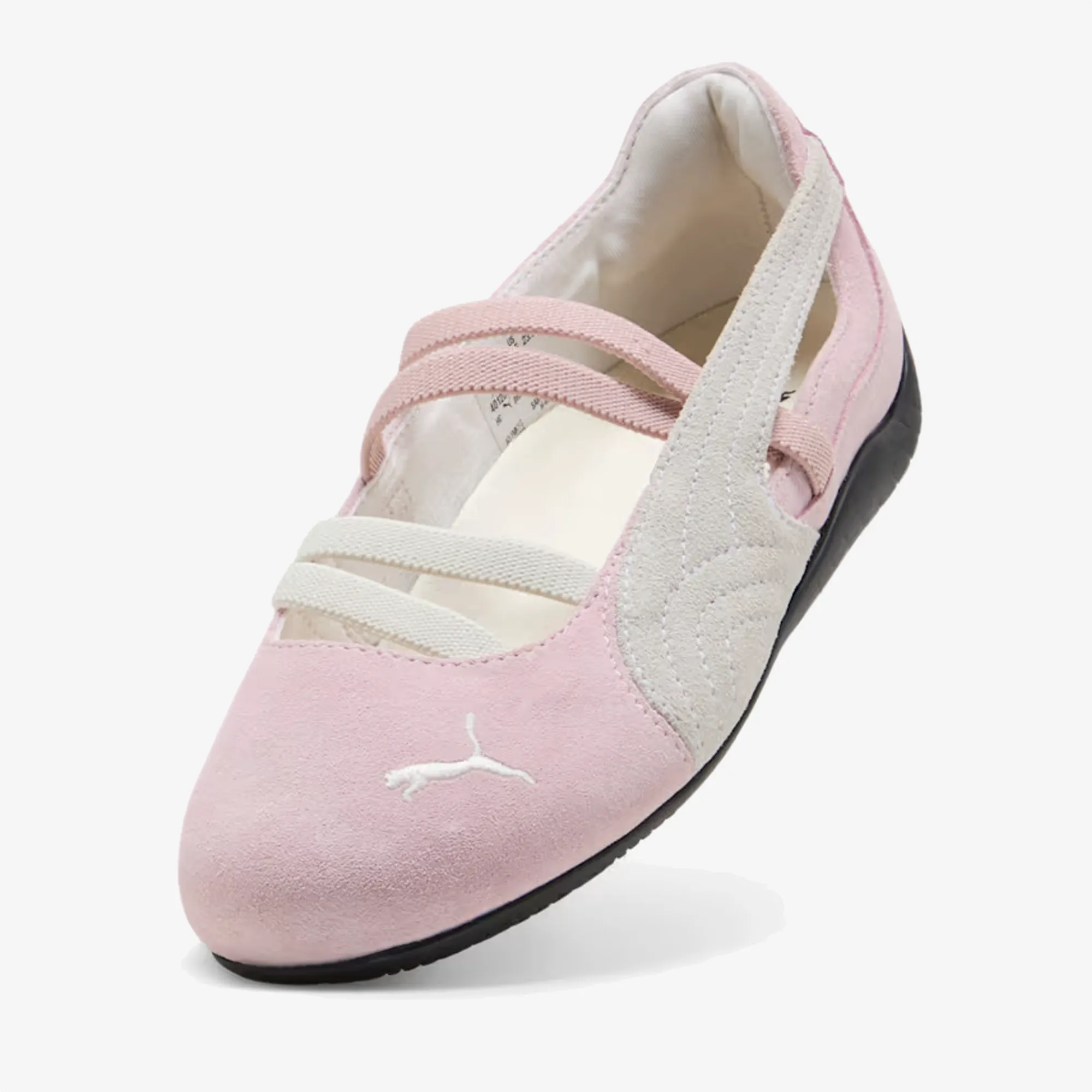 PUMA | SPEEDCAT SUEDE BALLET { WHISP-PINK/WARM WHITE On Track Wear-Ready Shoes