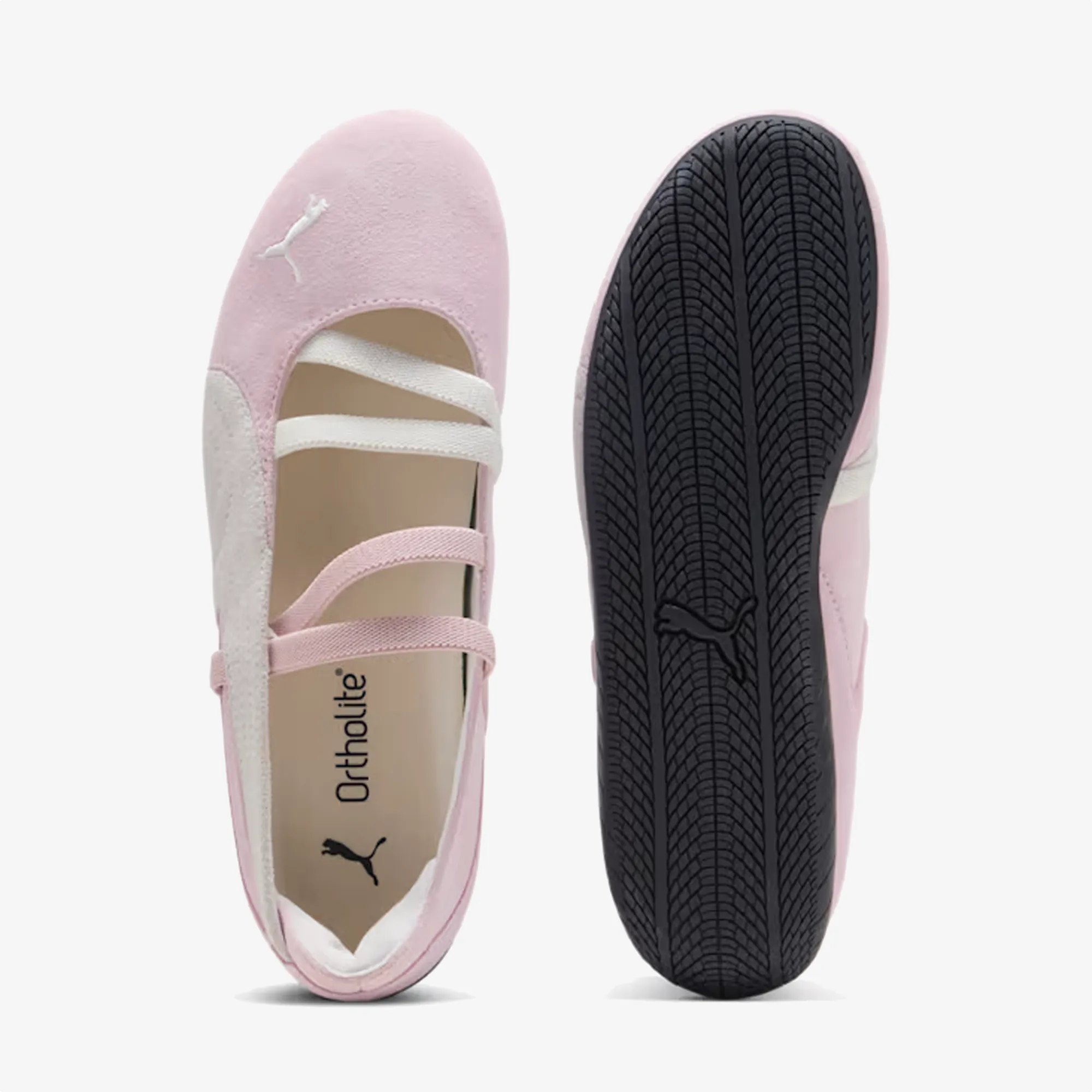 Dirt Guard PUMA | SPEEDCAT SUEDE BALLET { WHISP-PINK/WARM WHITE