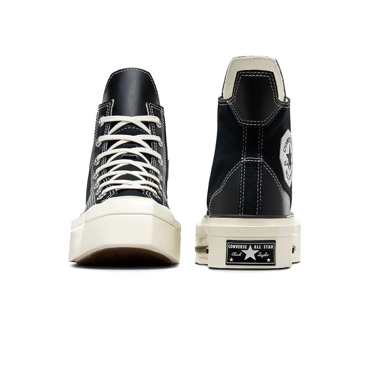 Chuck 70 De Luxe Squared 'Black' street - specific features