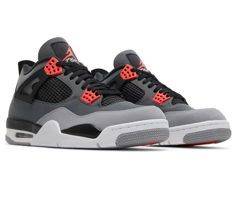 Bouncy Rebound Men??s Nike Air Jordan 4 Retro (Infrared)