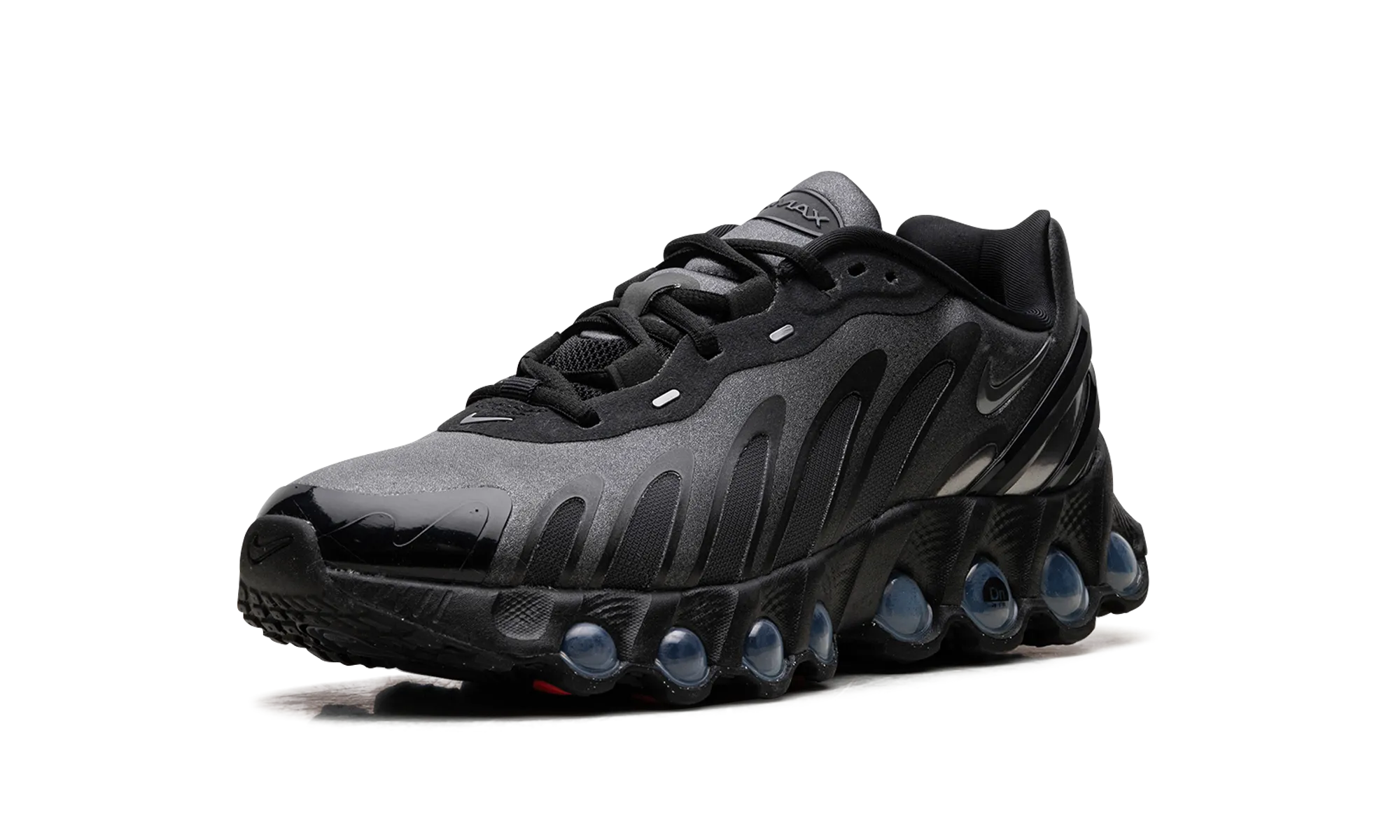 Air Max Dn8 WMNS "Black Metallic Dark Grey" BreathableFabric Arch Stabilizer