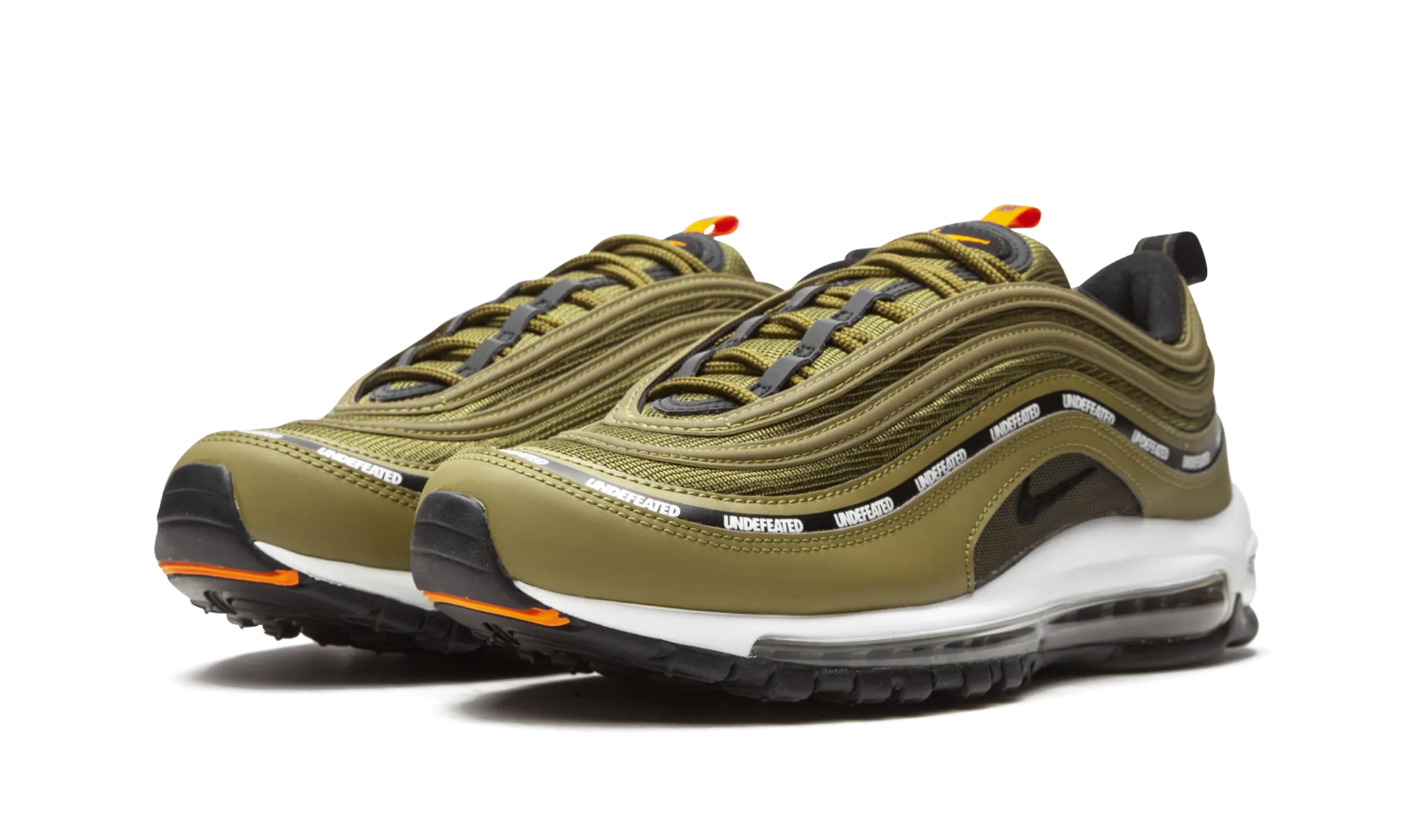 Air Max 97 "Undefeated - Militia Green" continuous running shoe adaptability