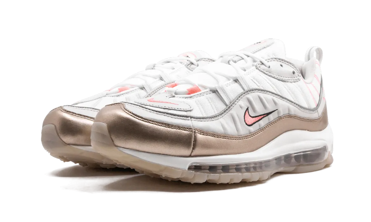 AIR MAX 98 WMNS "Rose Gold" moisture - wicking insole shoes