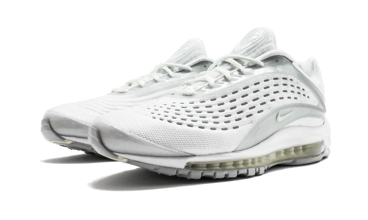 Air Max Deluxe "Triple White" fitness goal Lightweight Midsole