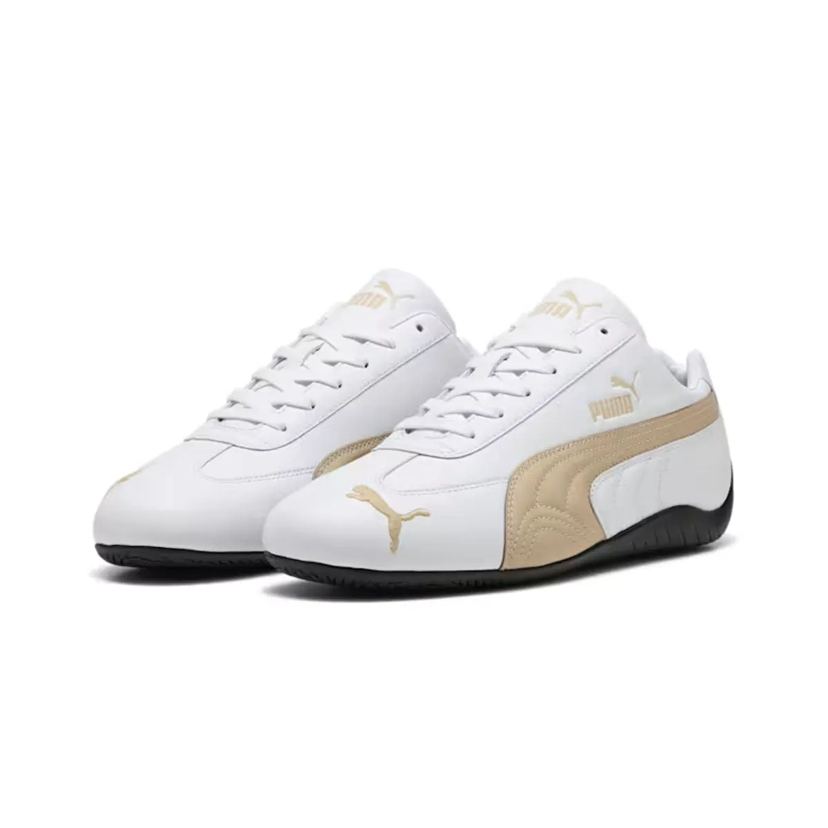 Speedcat Leather 'White Toasted Almond' multi-color