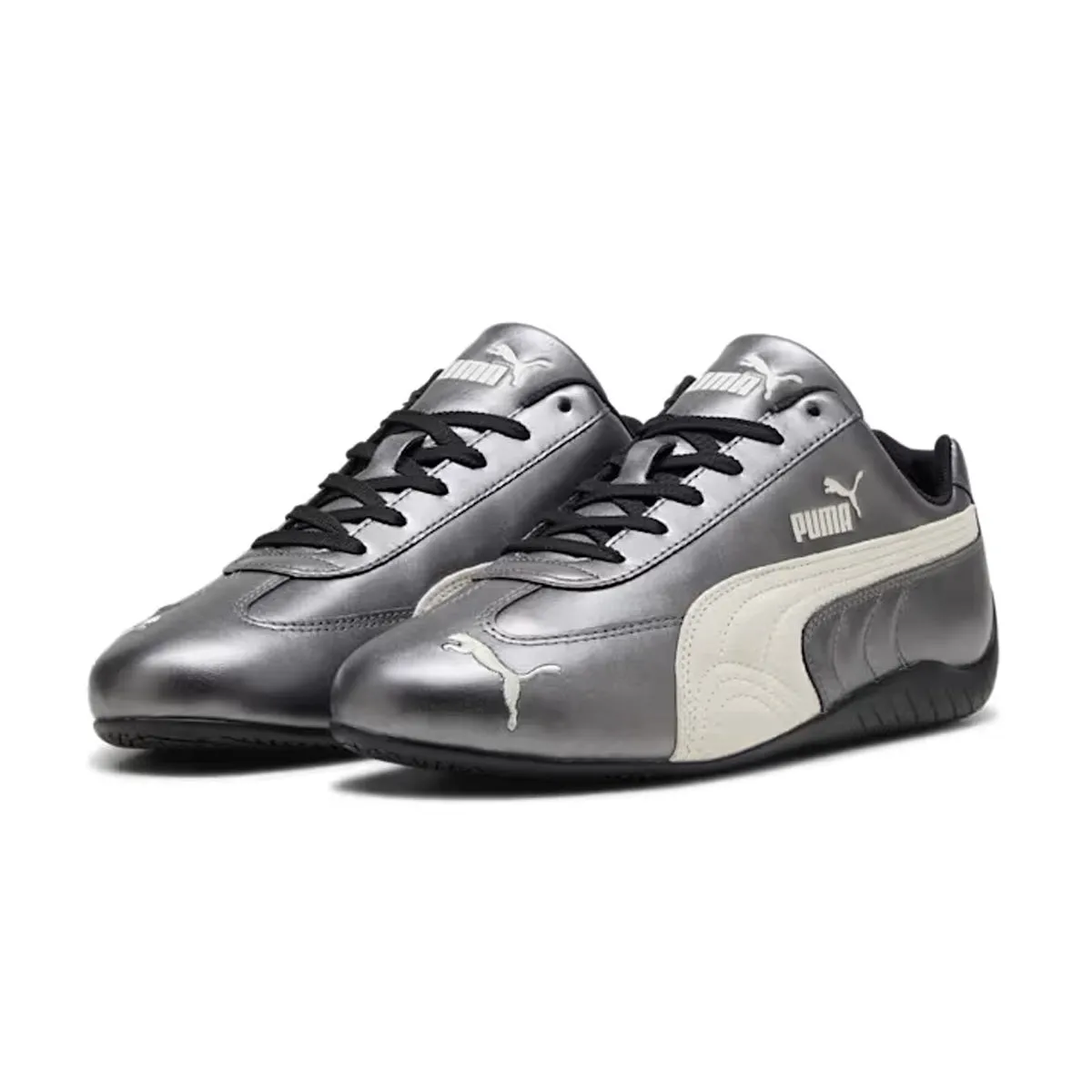 Speedcat Metallic 'Black' lace - type Robust