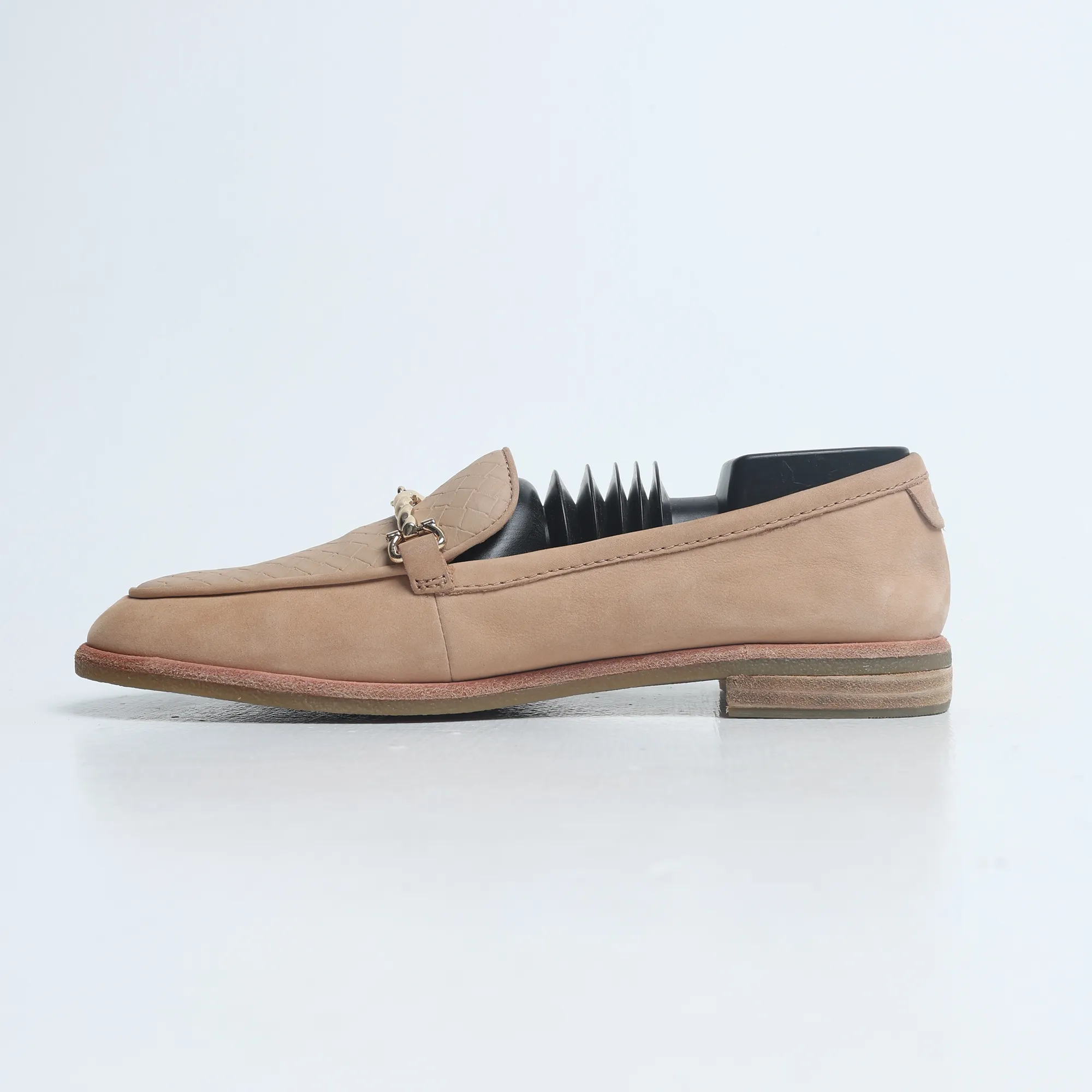 Sperry - Women's Suede Loafers - Taupe Neat Profile Balance Comfort