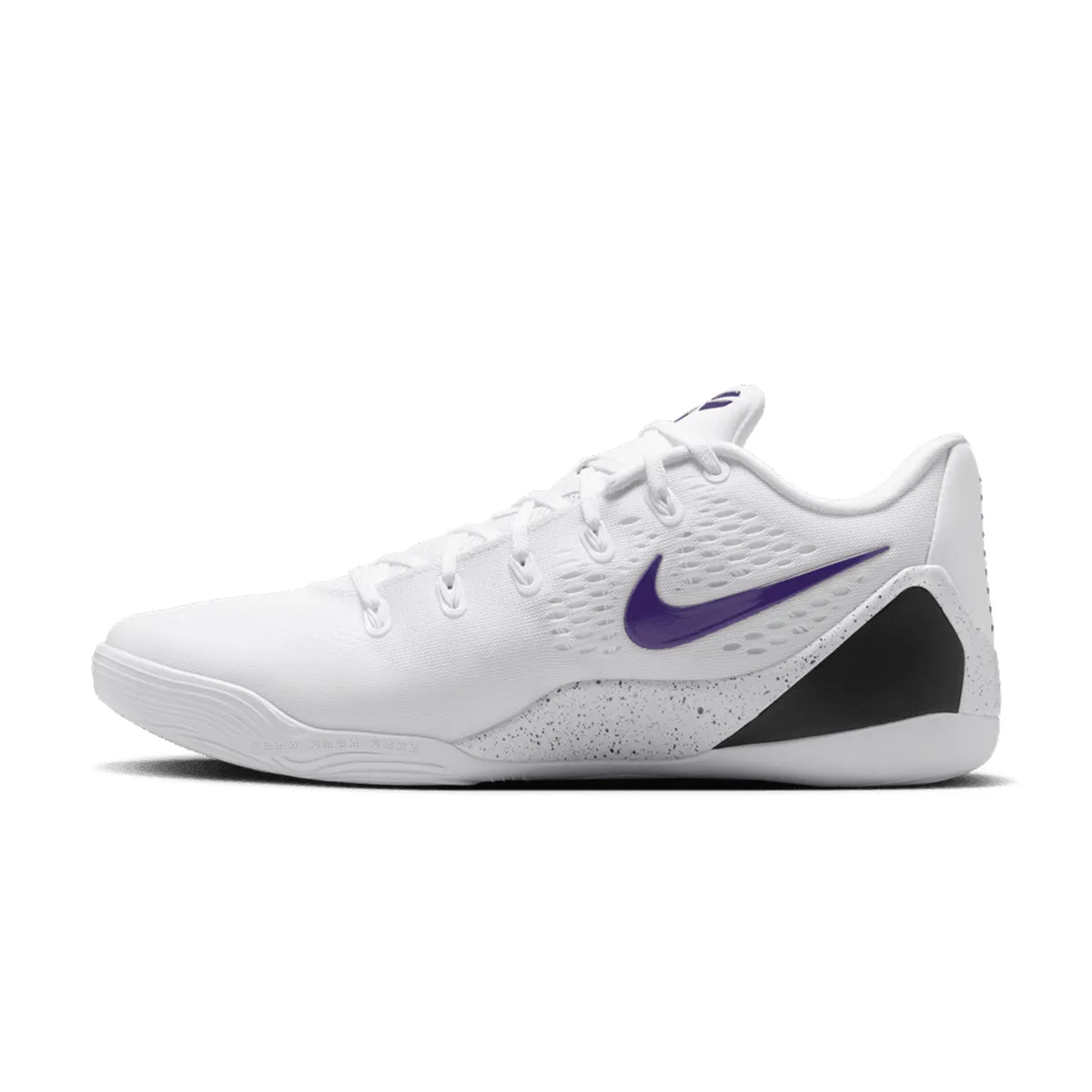 Kobe IX Elite Low Em Protro 'White Court Purple' tennis shoes