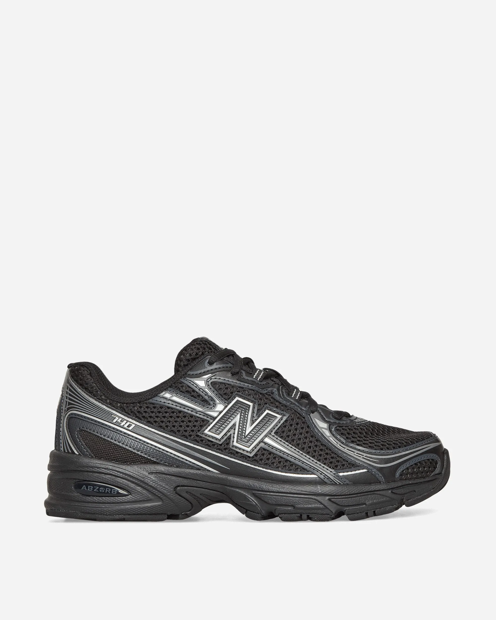 740 Sneakers Black / Silver Metallic Active Lifestyle