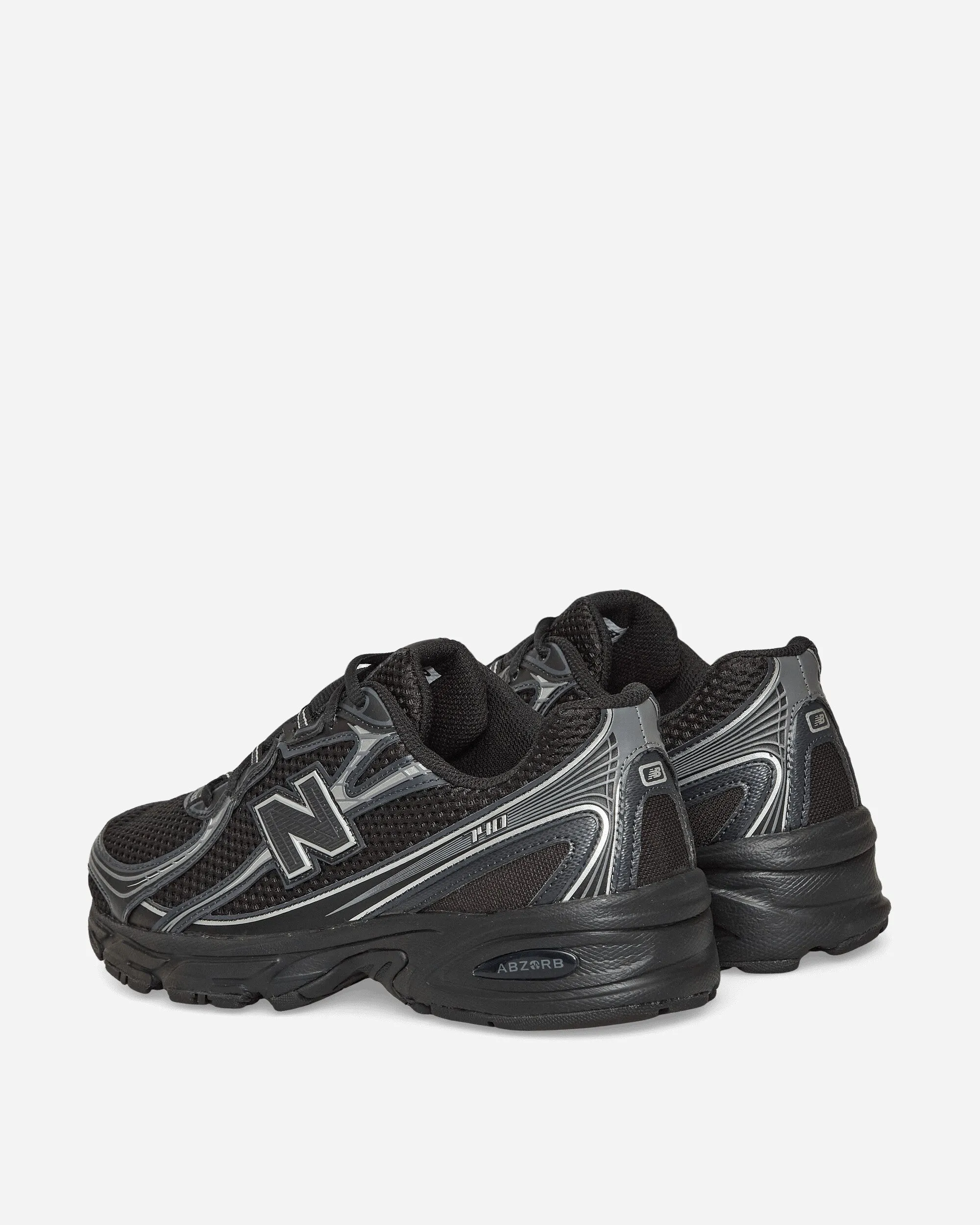 Casual arch Indoor Workout 740 Sneakers Black / Silver Metallic