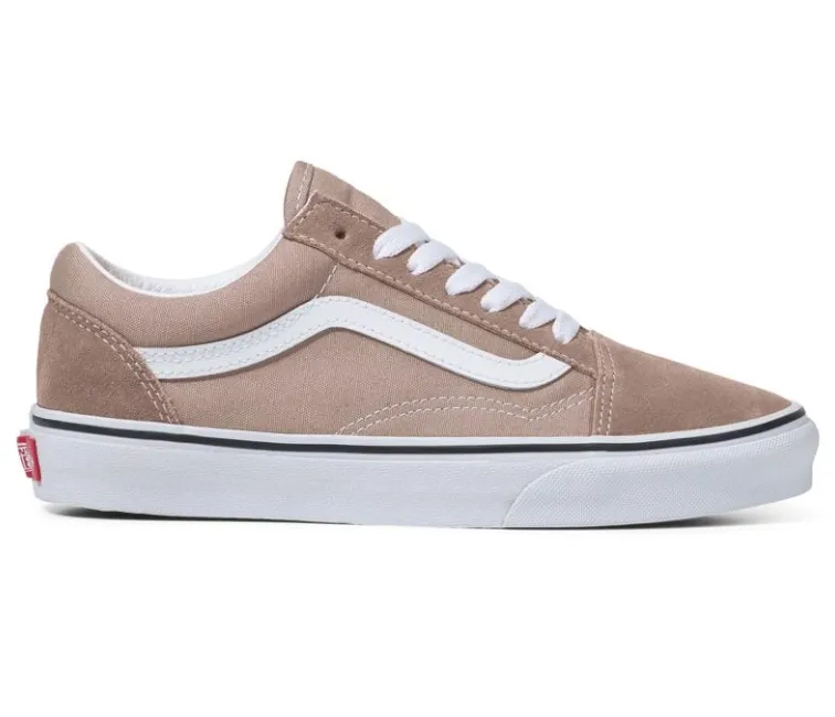 Flexible Grip Hygienic Footbed Coating Vans Old Skool Unisex Nude (Etheria/White)