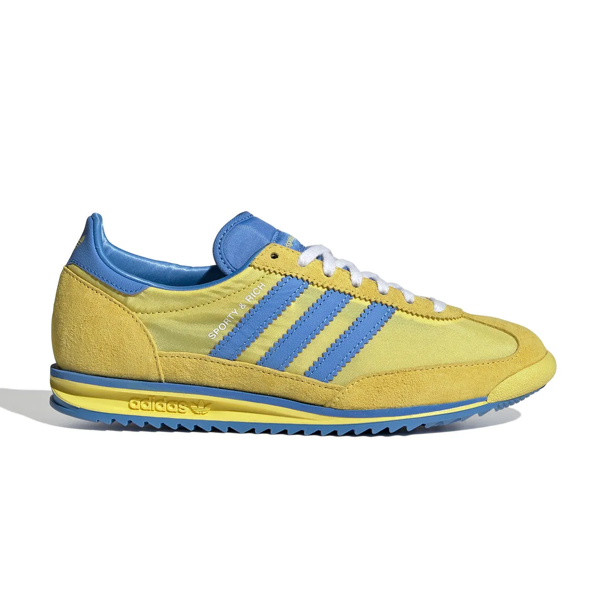 travelers' track and field athletes - specific functions   Sporty & Rich SL 72  'Light Yellow 'Real Blue'