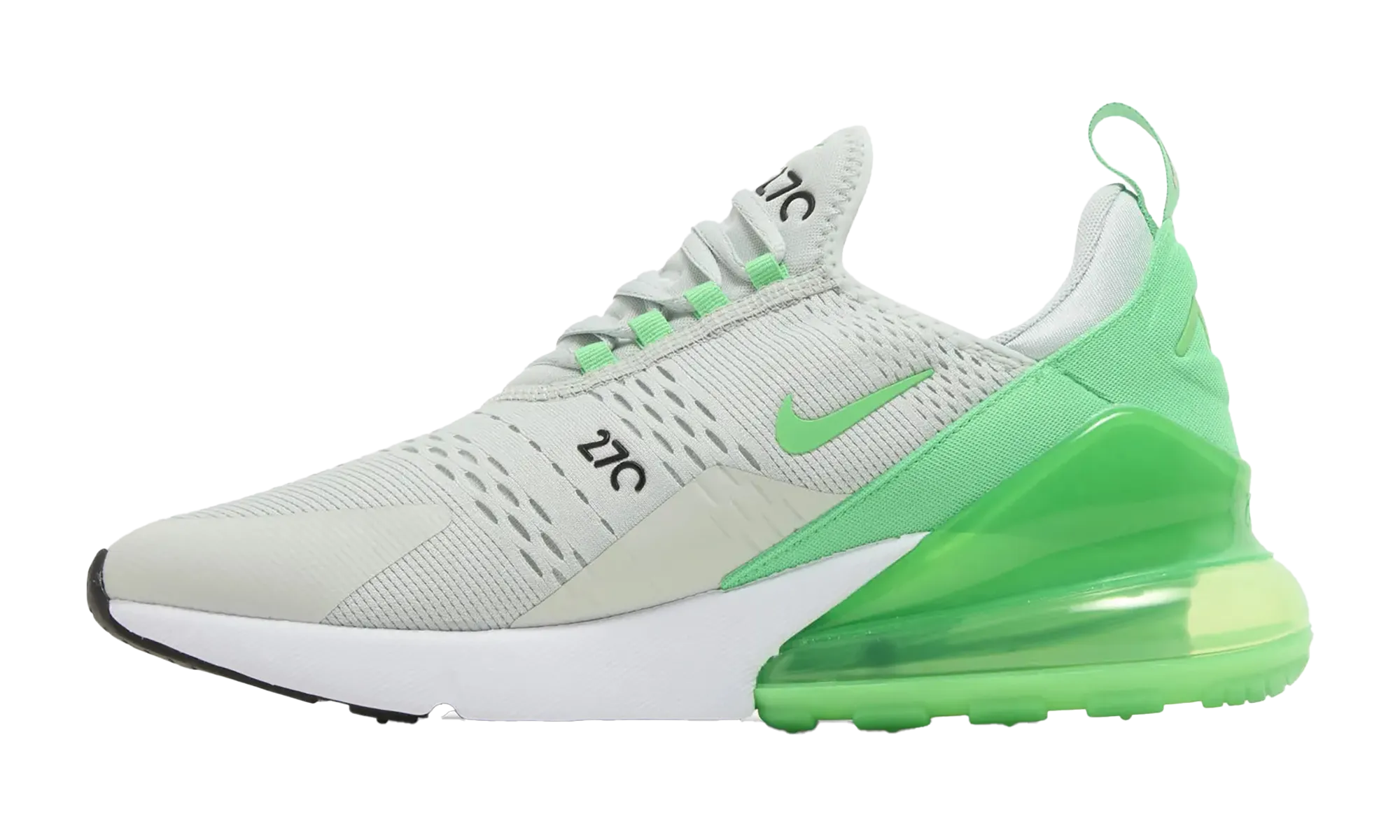 Air Max 270 "Light Silver Green Shock" patent - leather - finish - design shoes