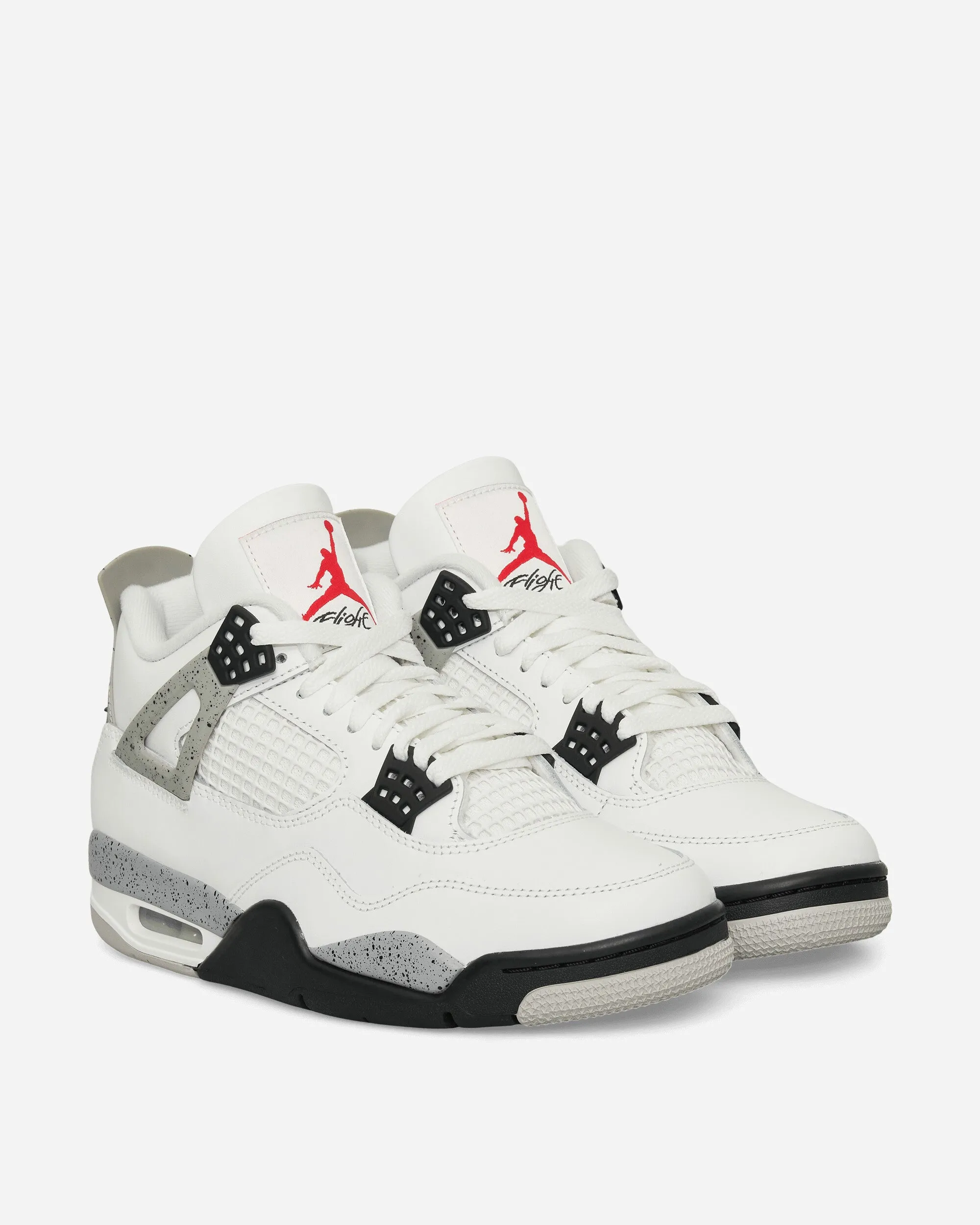 Comfortable Foot Support Air Jordan 4 Sneakers White Cement