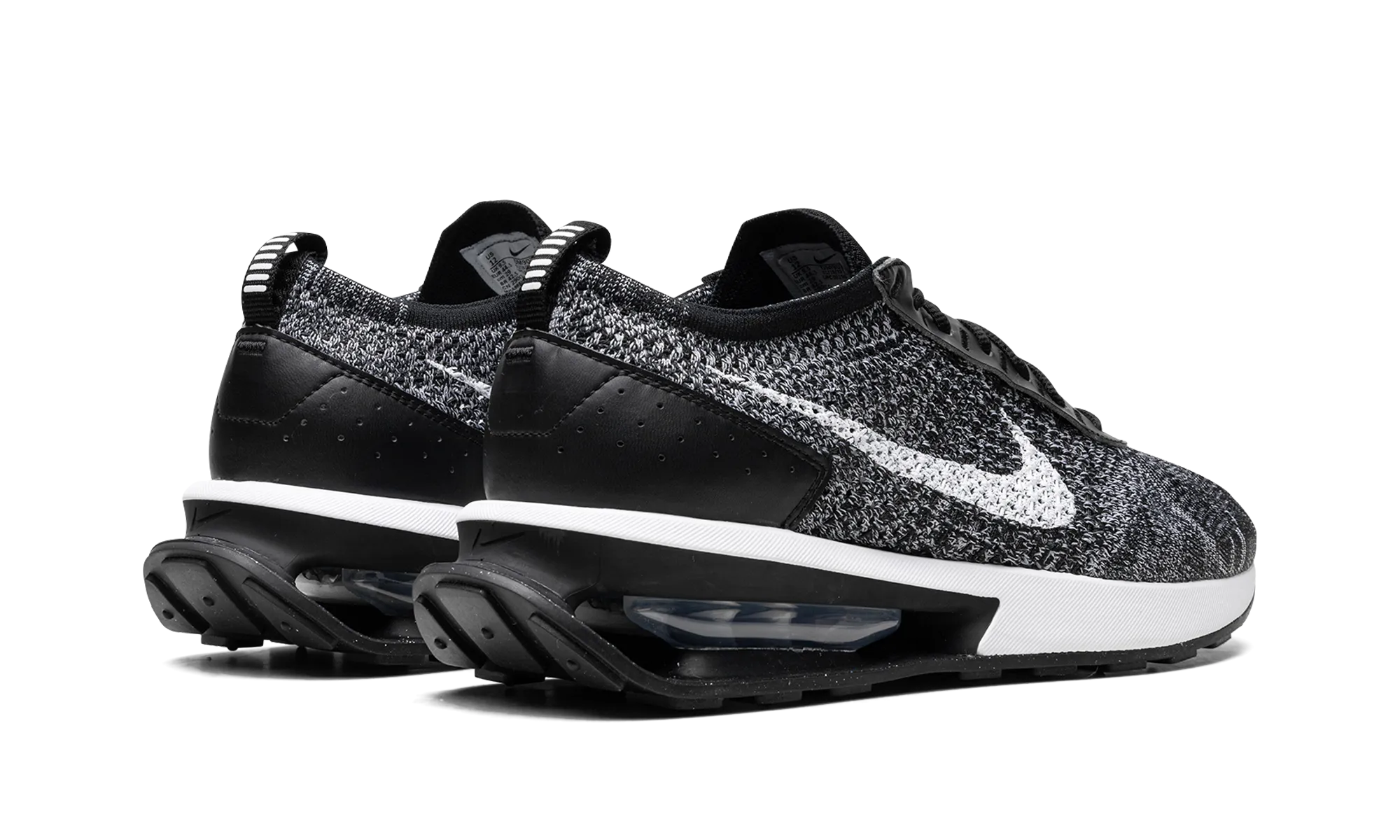 AIR MAX FLYKNIT RACER WMNS "Black White" Wind - resistant