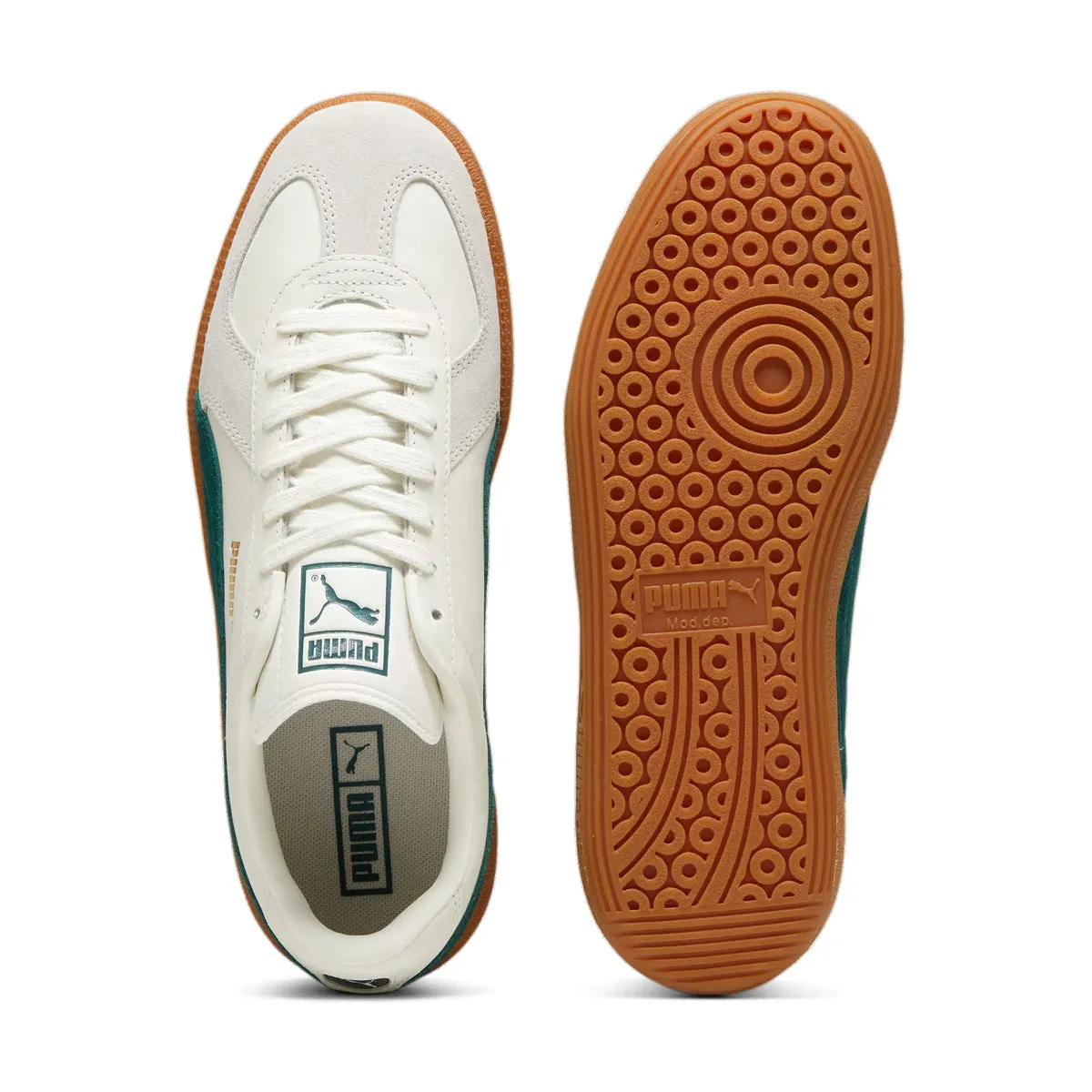 Army Trainer 'Warm White Dark Myrtle' Structured performance All-day style