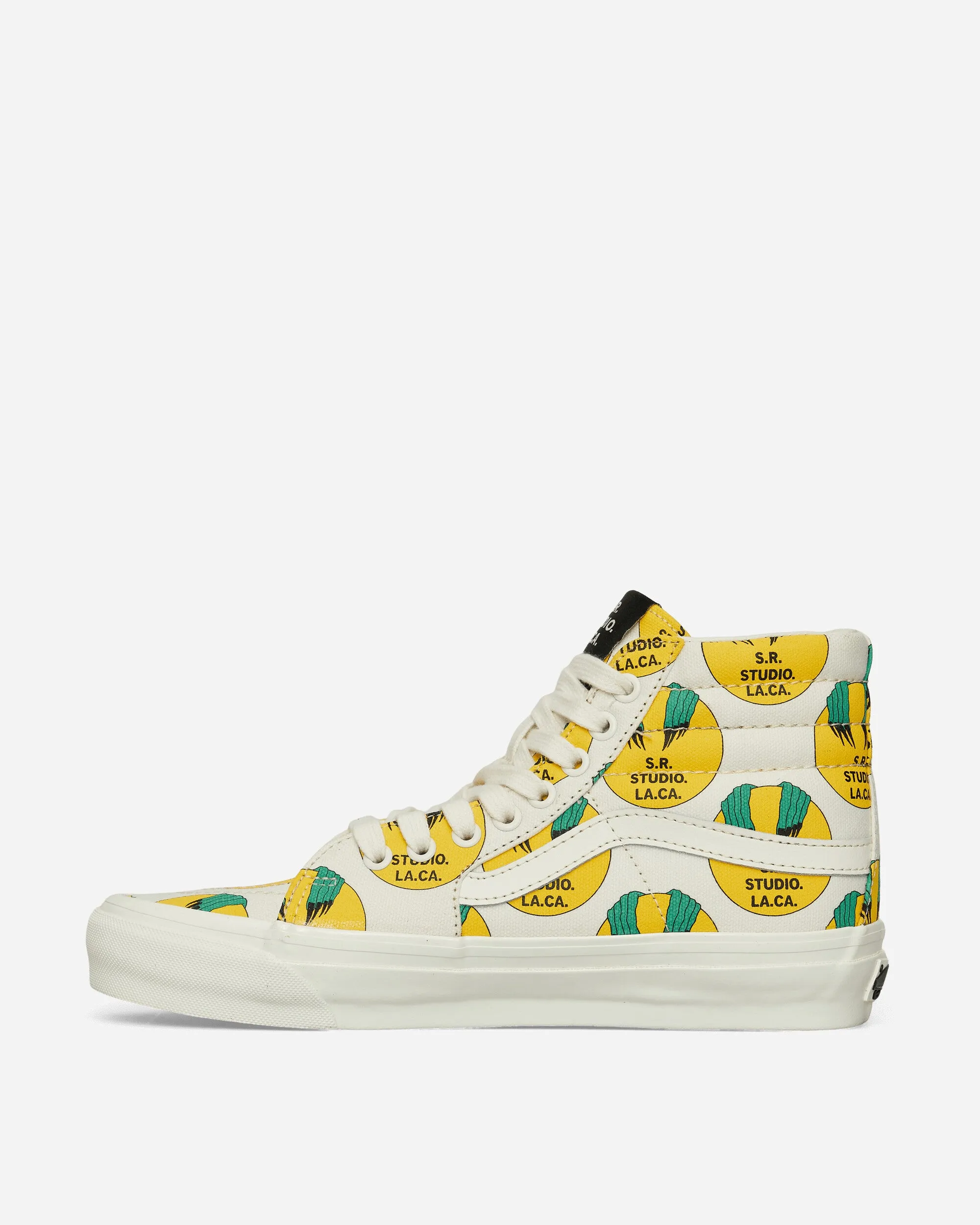S.R. STUDIO LA.CA. Sk8-Hi Reissue 38 Vibram Sneakers Marshmallow Comfortable Strapping Plush flexibility