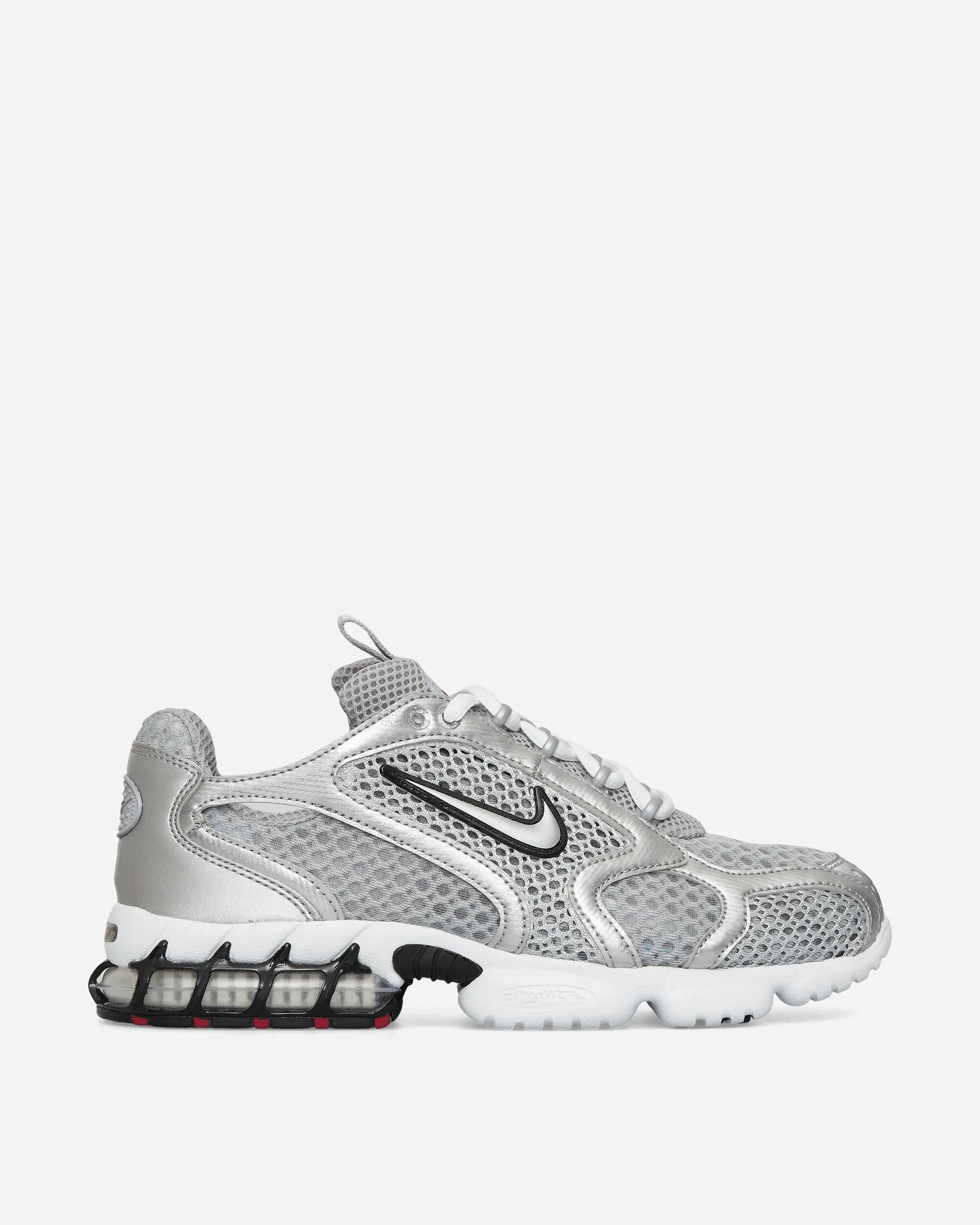 Street Fashion Flexible Build Air Zoom Spiridon Cage 2 Sneakers Light Smoke Grey / Metallic Silver