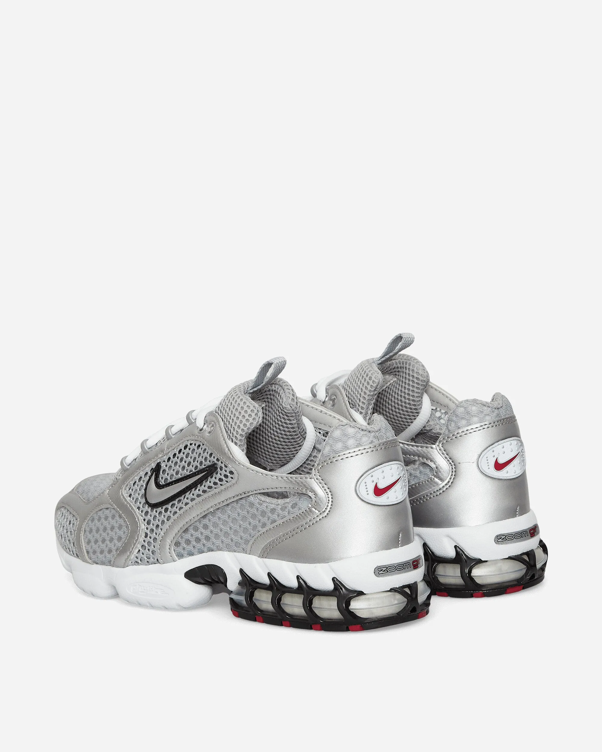 Low Cushion Urban Air Zoom Spiridon Cage 2 Sneakers Light Smoke Grey / Metallic Silver