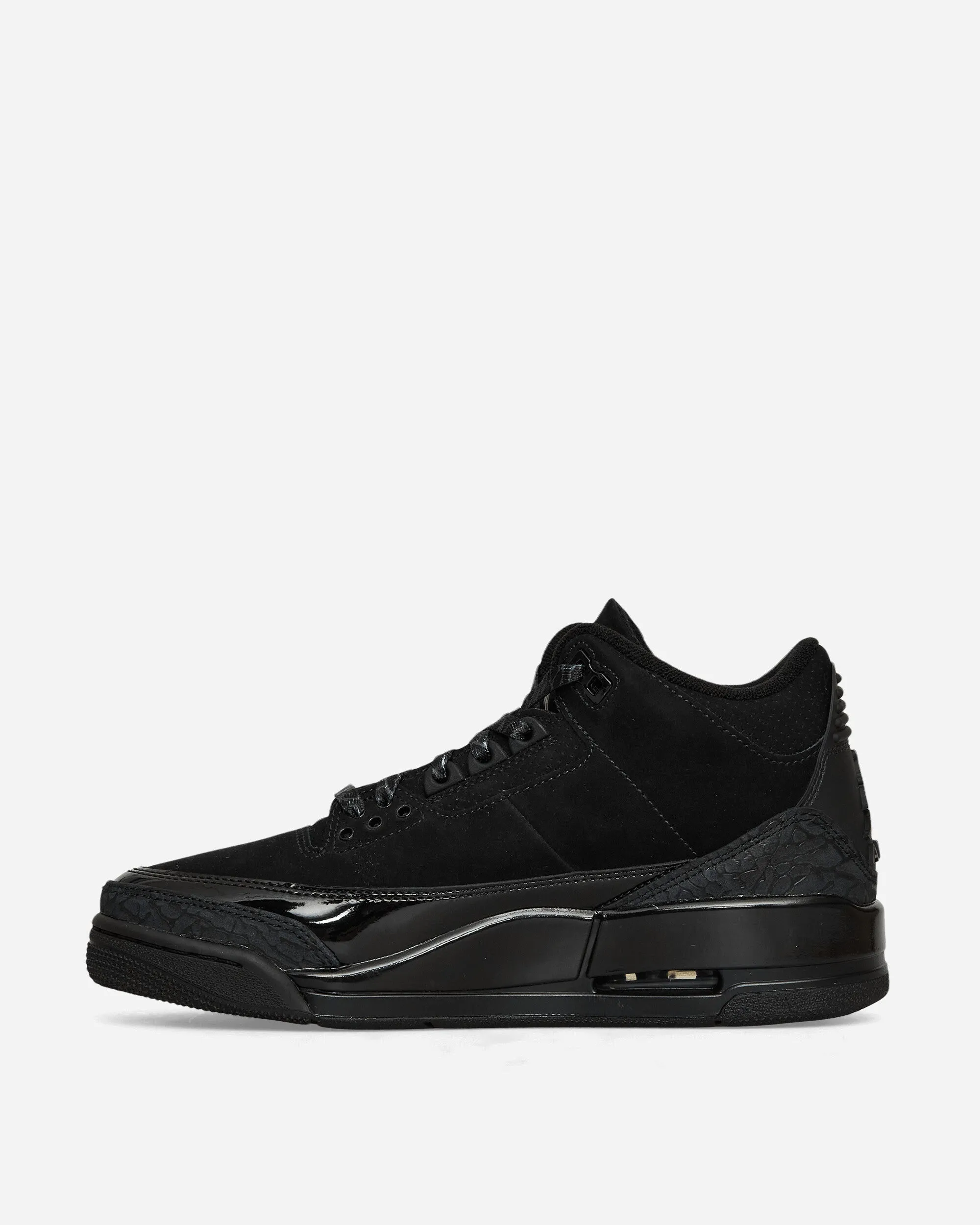Air Jordan 3 Sneakers Black Cat Leisure Fit