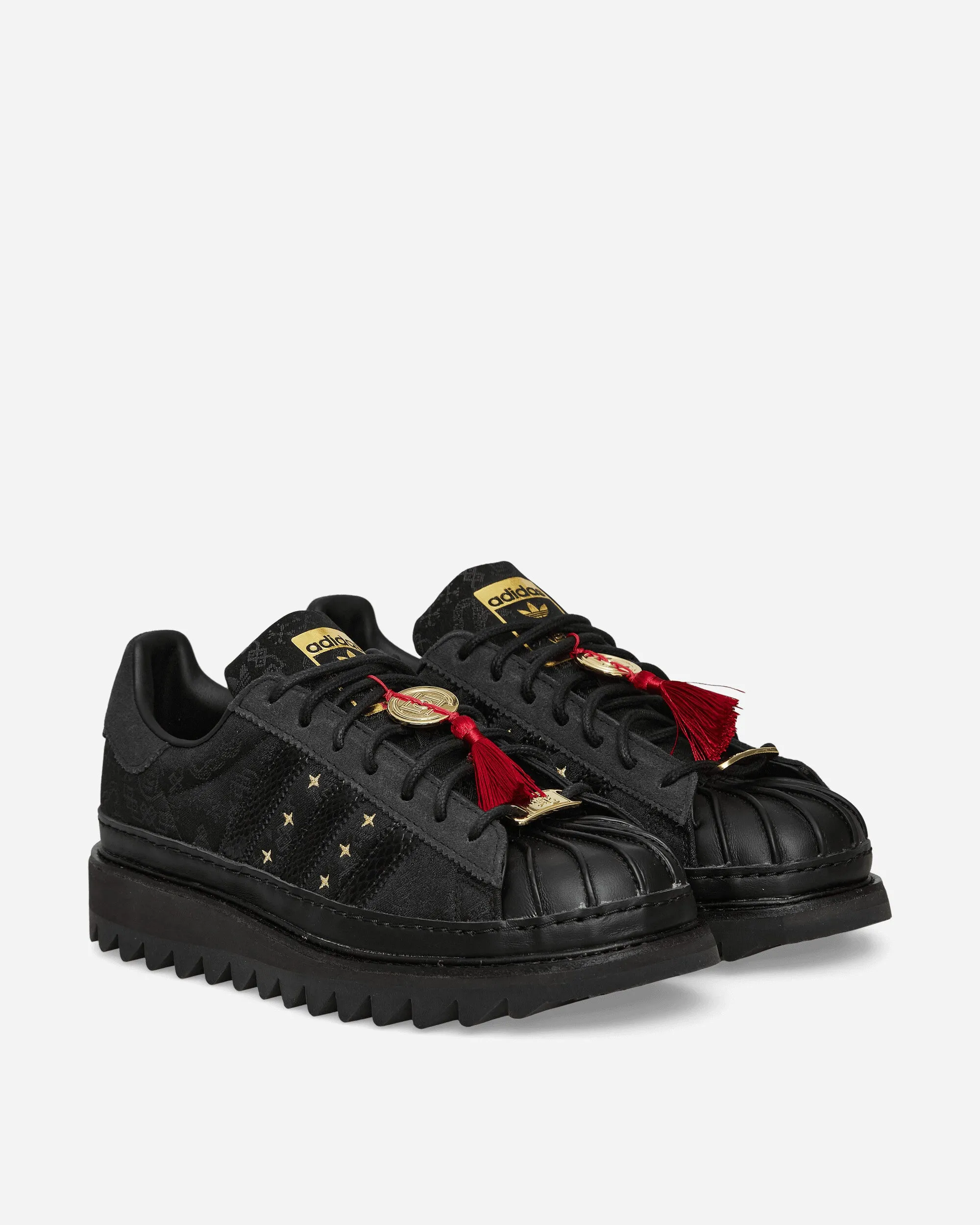 CLOT By Edison Chen Superstar Sneakers Core Black Street Friendly Outfit Flex