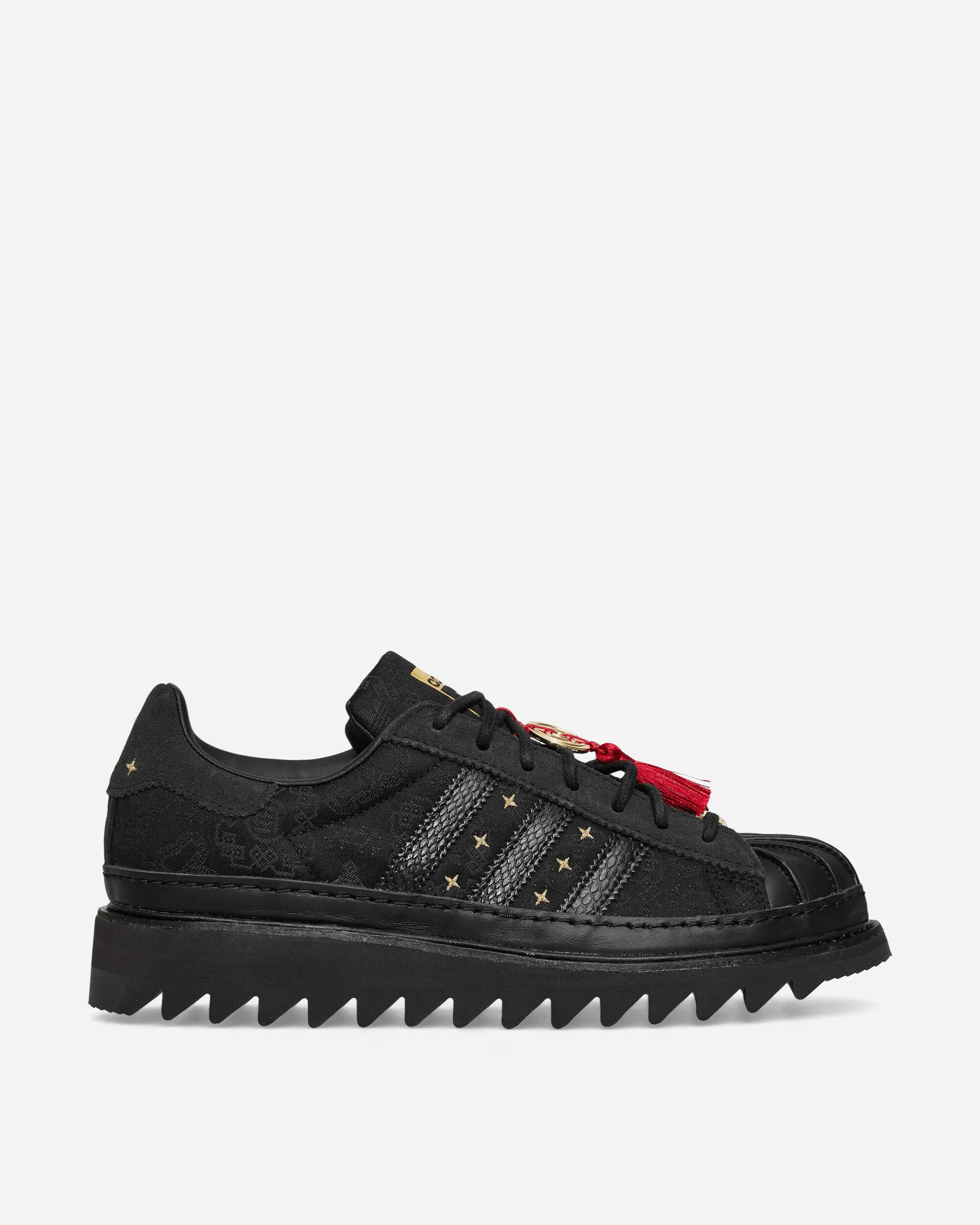 fitness goals Trekking Fit CLOT By Edison Chen Superstar Sneakers Core Black