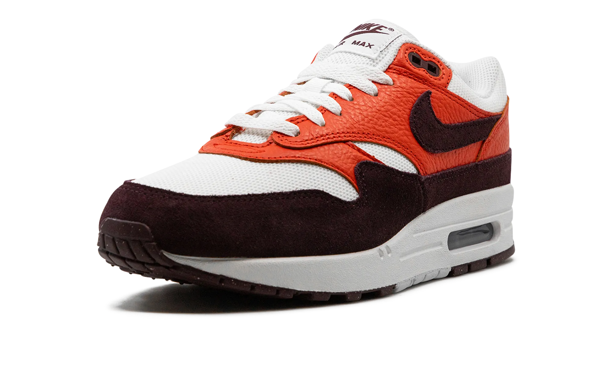 kids' sprinters' shoes Air Max 1 "Burgundy Crush / Picante Red"