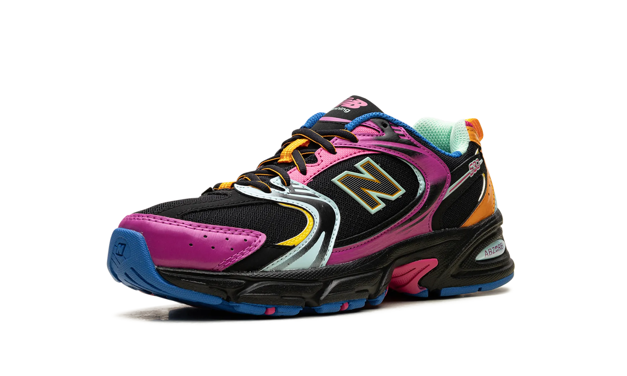 fall - suitable Metallic 530 "Black Multi-Color"