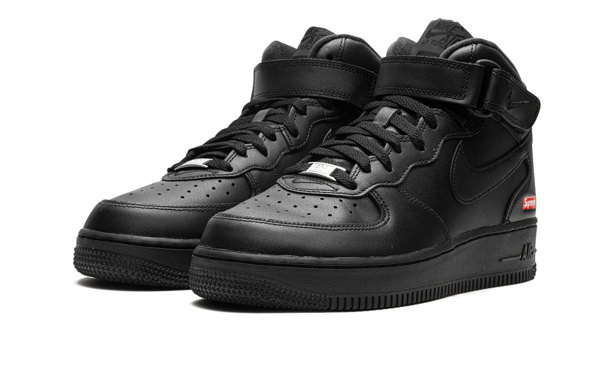 Playground Ready Air Force 1 Mid "Supreme - Mini Box Logo Black"