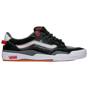 Comfortable Cushion Outdoor Movement Vans - Skate Wayvee 2 Shoes Black/White/Red