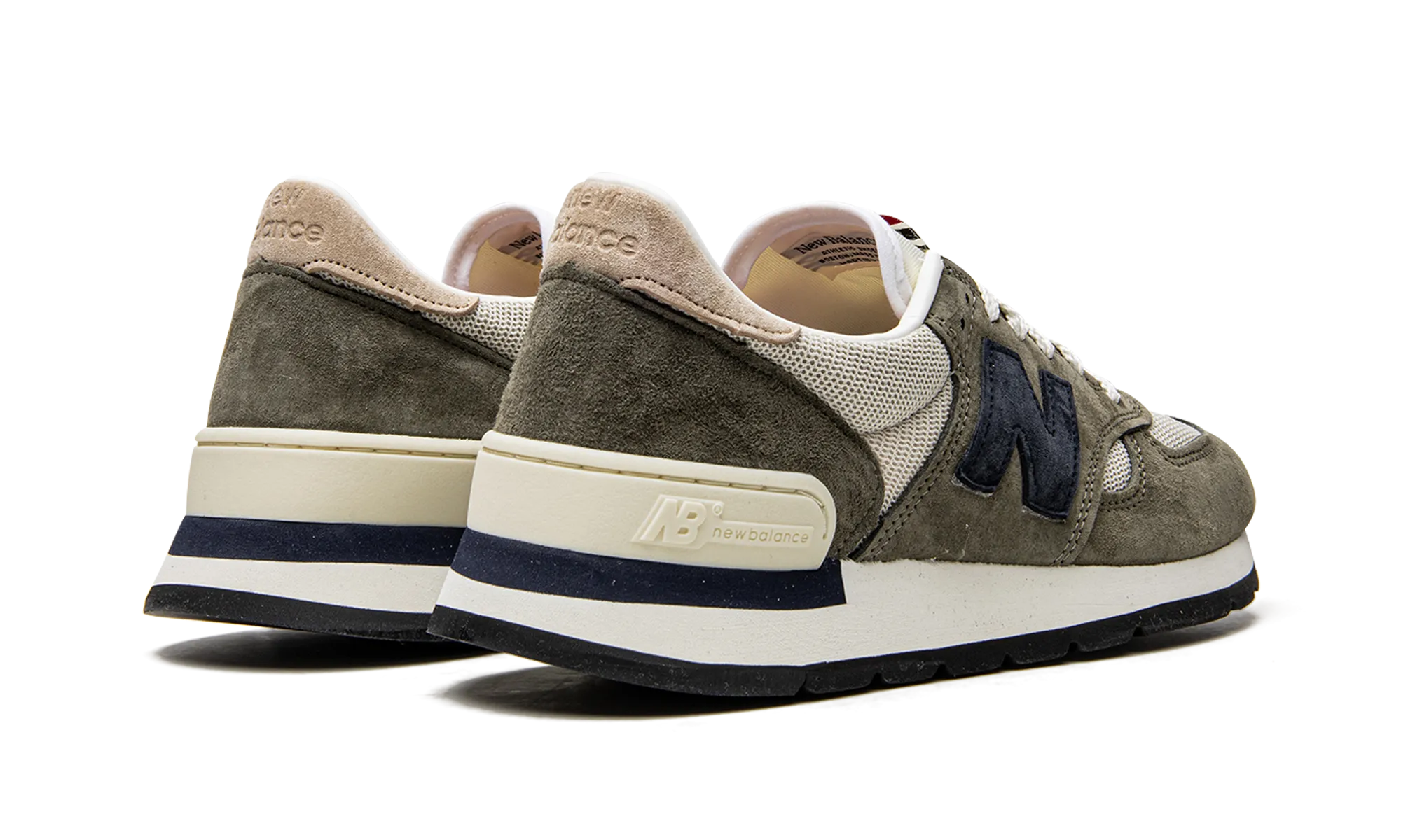 running - culture 990 V1 "Made In USA - Teddy Santis Olive"