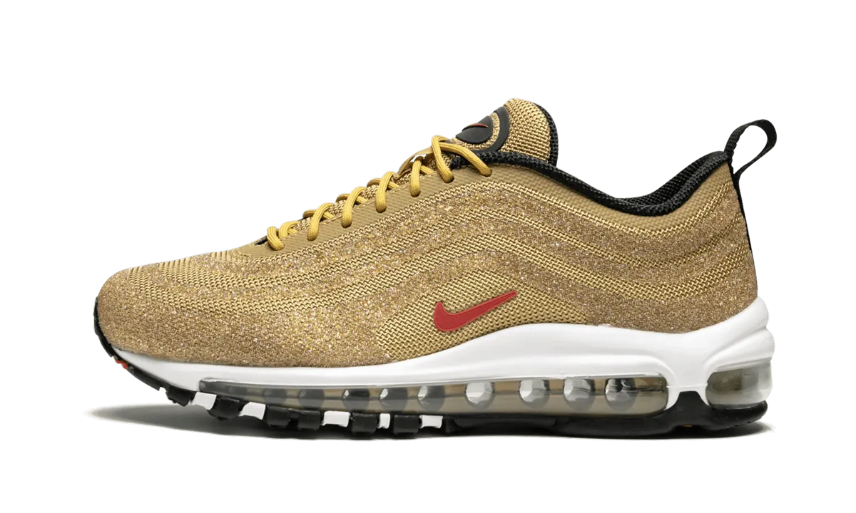 AIR MAX 97 LX WMNS "Gold Swarovski" Walking Friendly