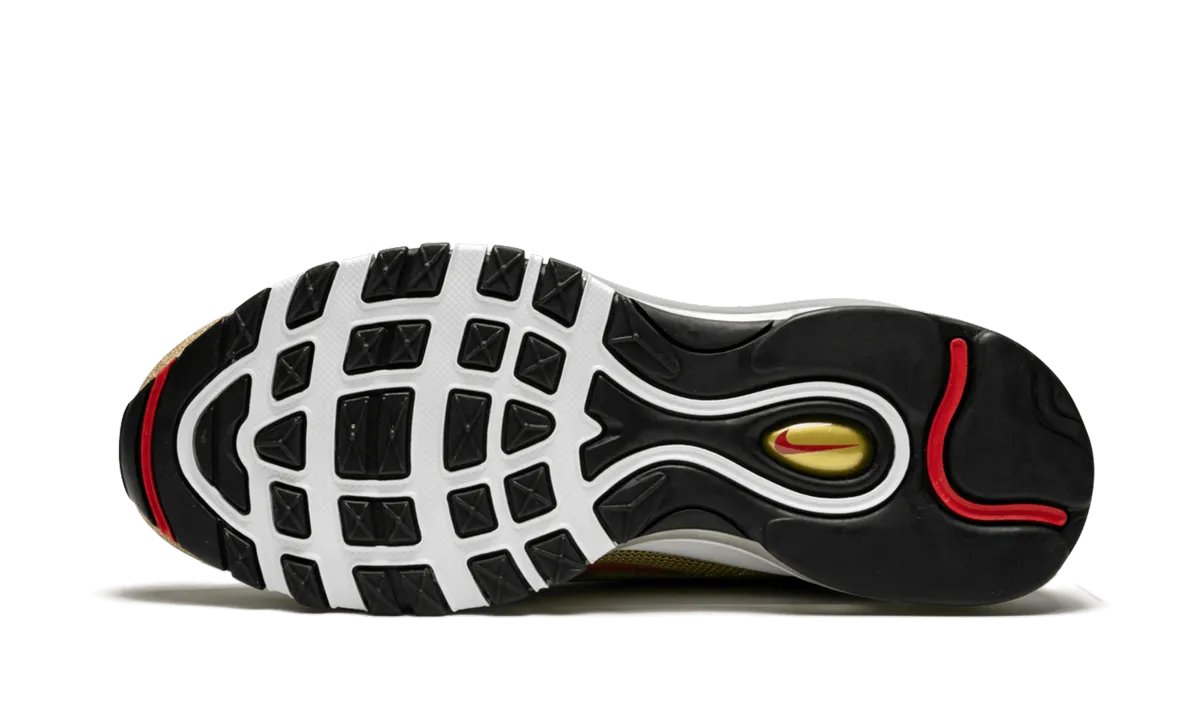 AIR MAX 97 LX WMNS "Gold Swarovski" adult shoes moisture - wicking lining shoes