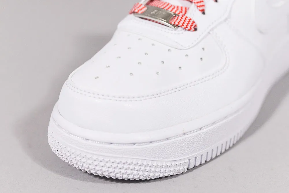 Women's Nike Air Force 1 '07 'White and Red' Reactive Ride