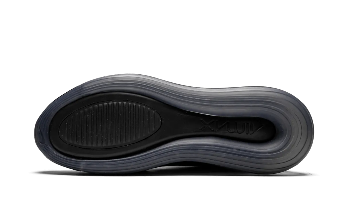 Air Max 720 GS "Triple Black" running in a ski resort area shoes