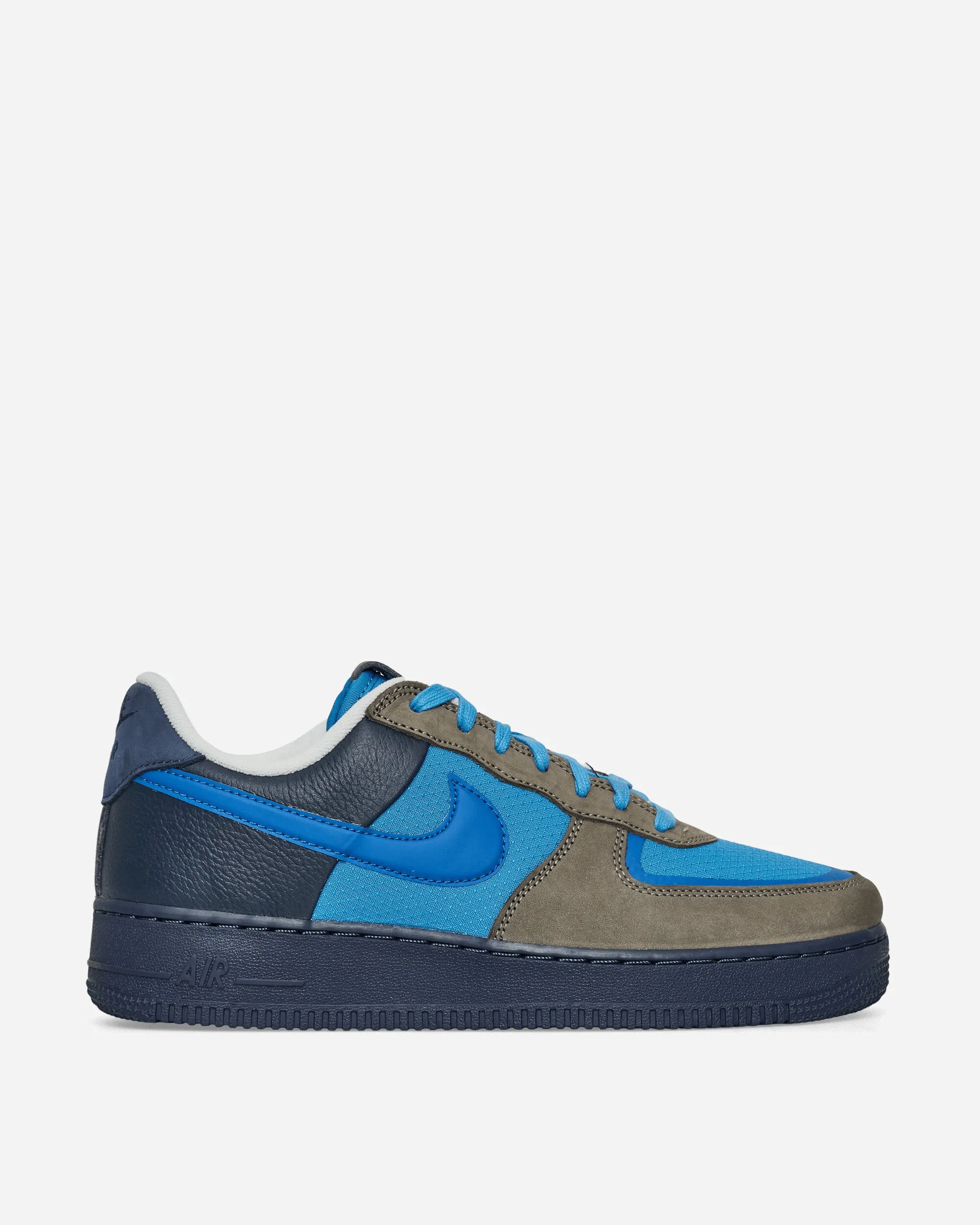 Breathable Inner Lining Stash Air Force 1 Low Sneakers Soft Grey / Harbor Blue