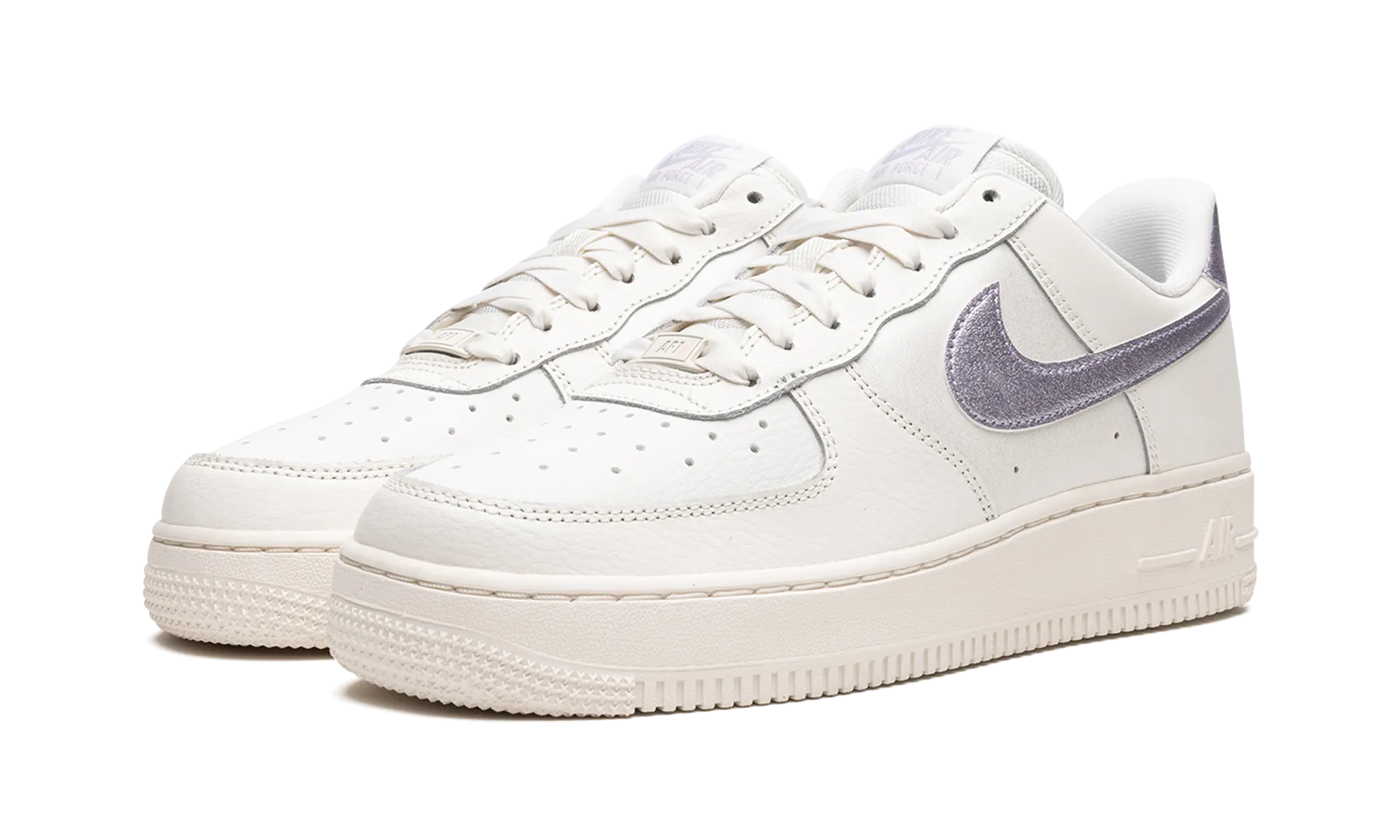 AIR FORCE 1 MNS WMNS "Metallic Purple" Sport Mode CanvasUpper