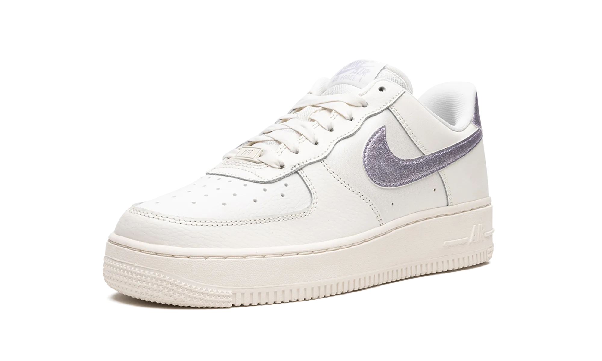 AIR FORCE 1 MNS WMNS "Metallic Purple" Stable Step All-around comfort