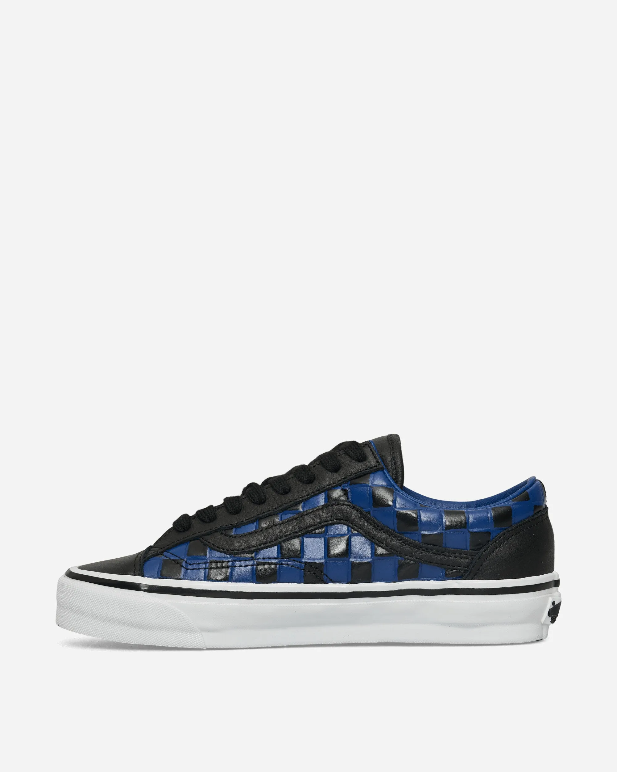 Grounded Footbed Quick Adaptation Old Skool 36 Vibram Leather Check Sneakers Black / True Blue