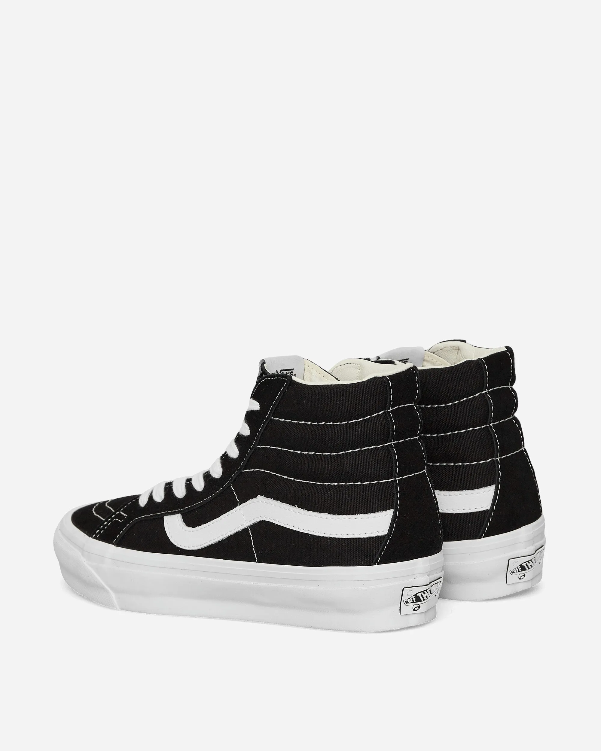 Contoured Footbed Elevated Comfort SK8-Hi Reissue 38 LX Sneakers Black / White