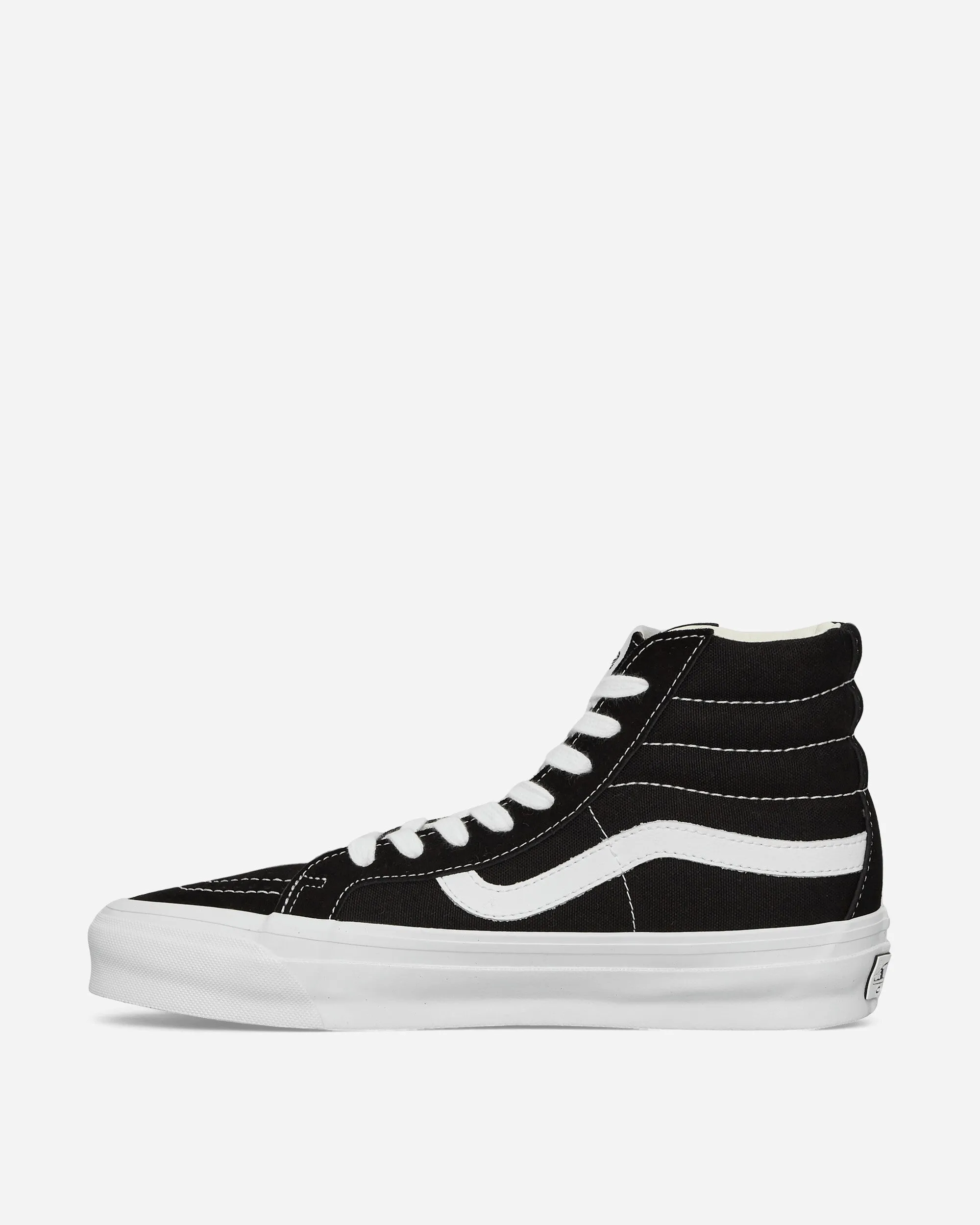 smooth zipper SK8-Hi Reissue 38 LX Sneakers Black / White