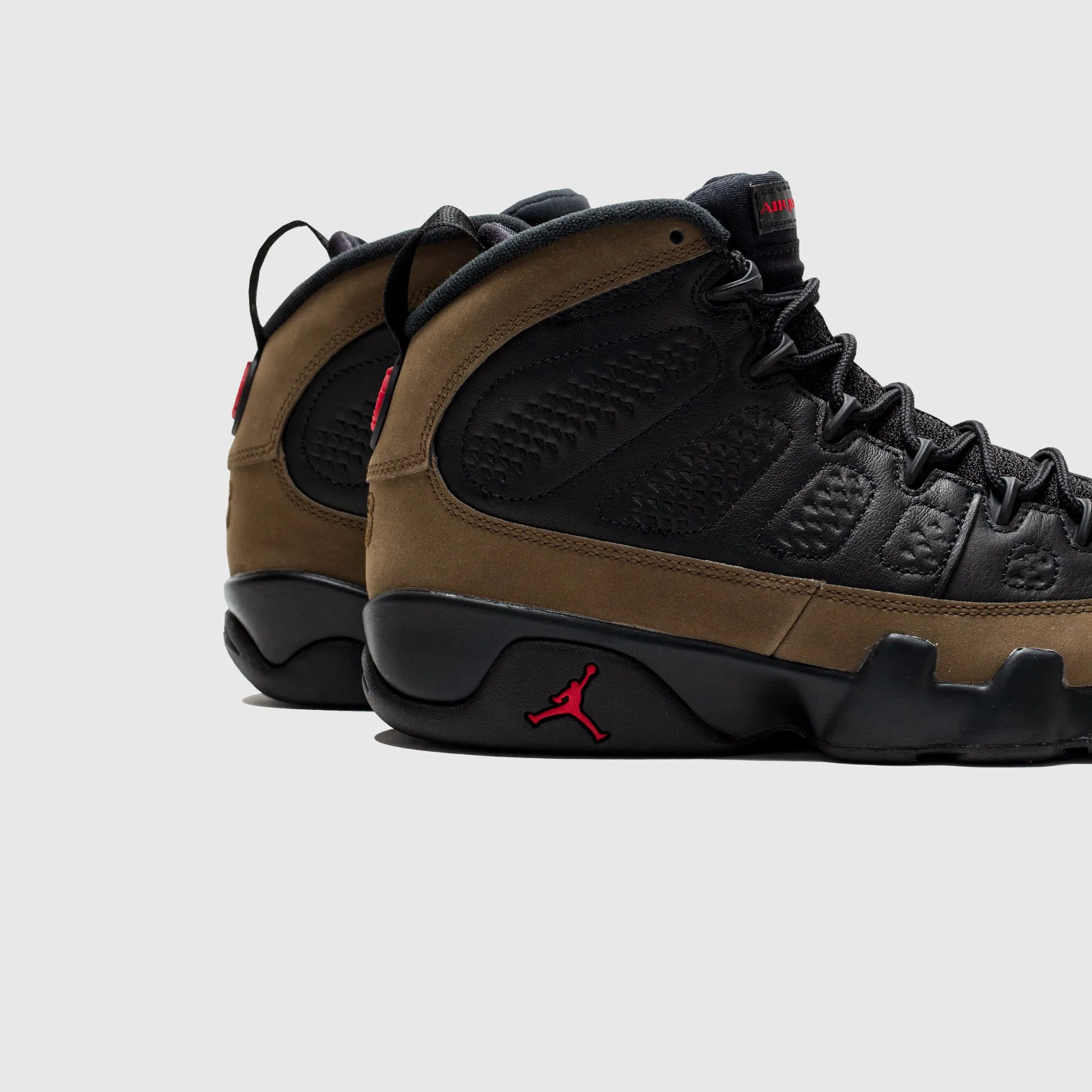 AIR JORDAN 9 RETRO "OLIVE" Transit Style Soft Entry